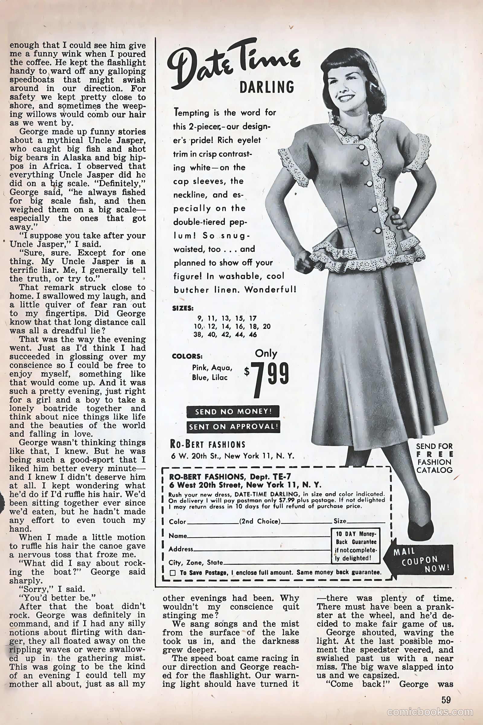 Teen-Age Romances #4 — page 59 of 68