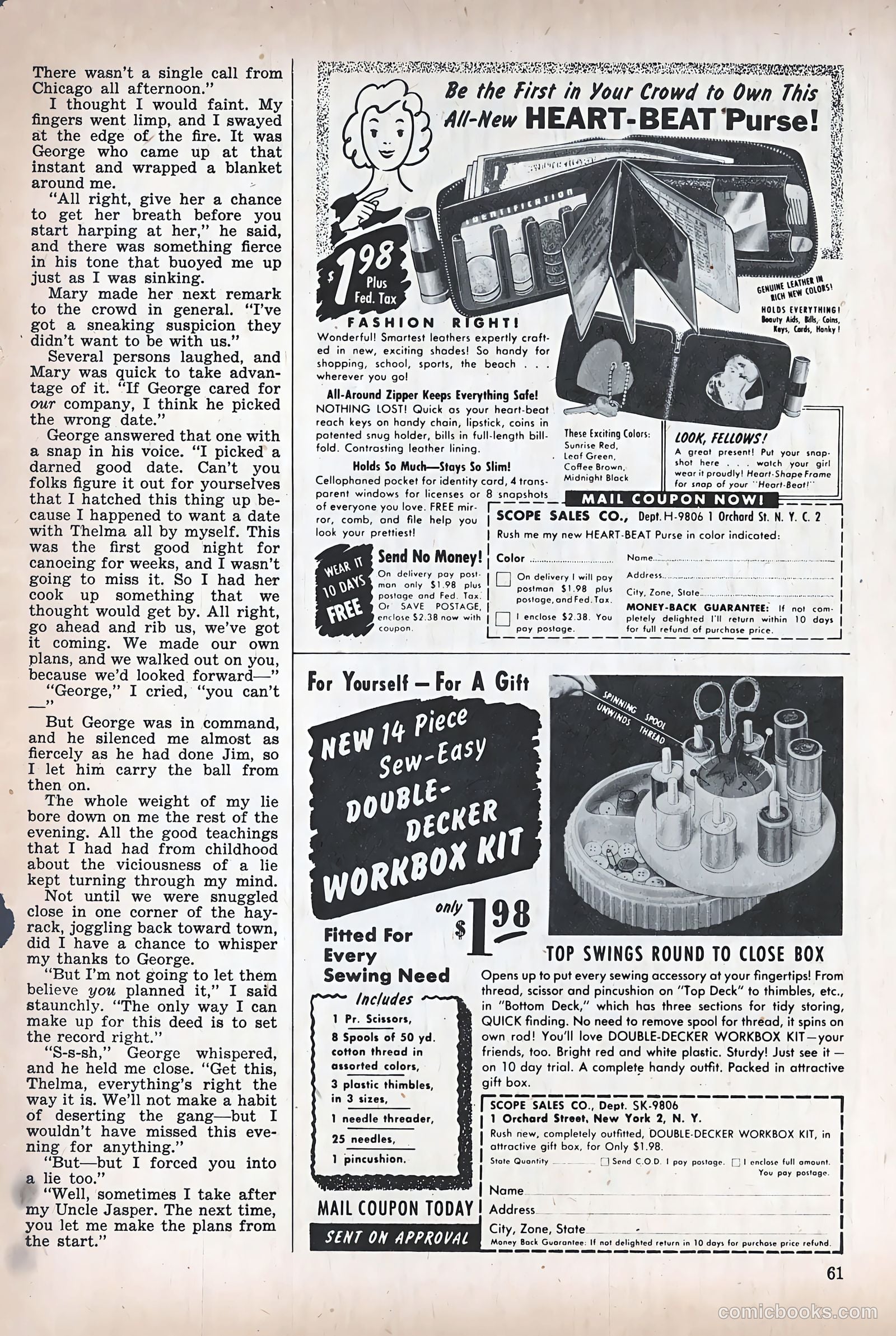 Teen-Age Romances #4 — page 61 of 68