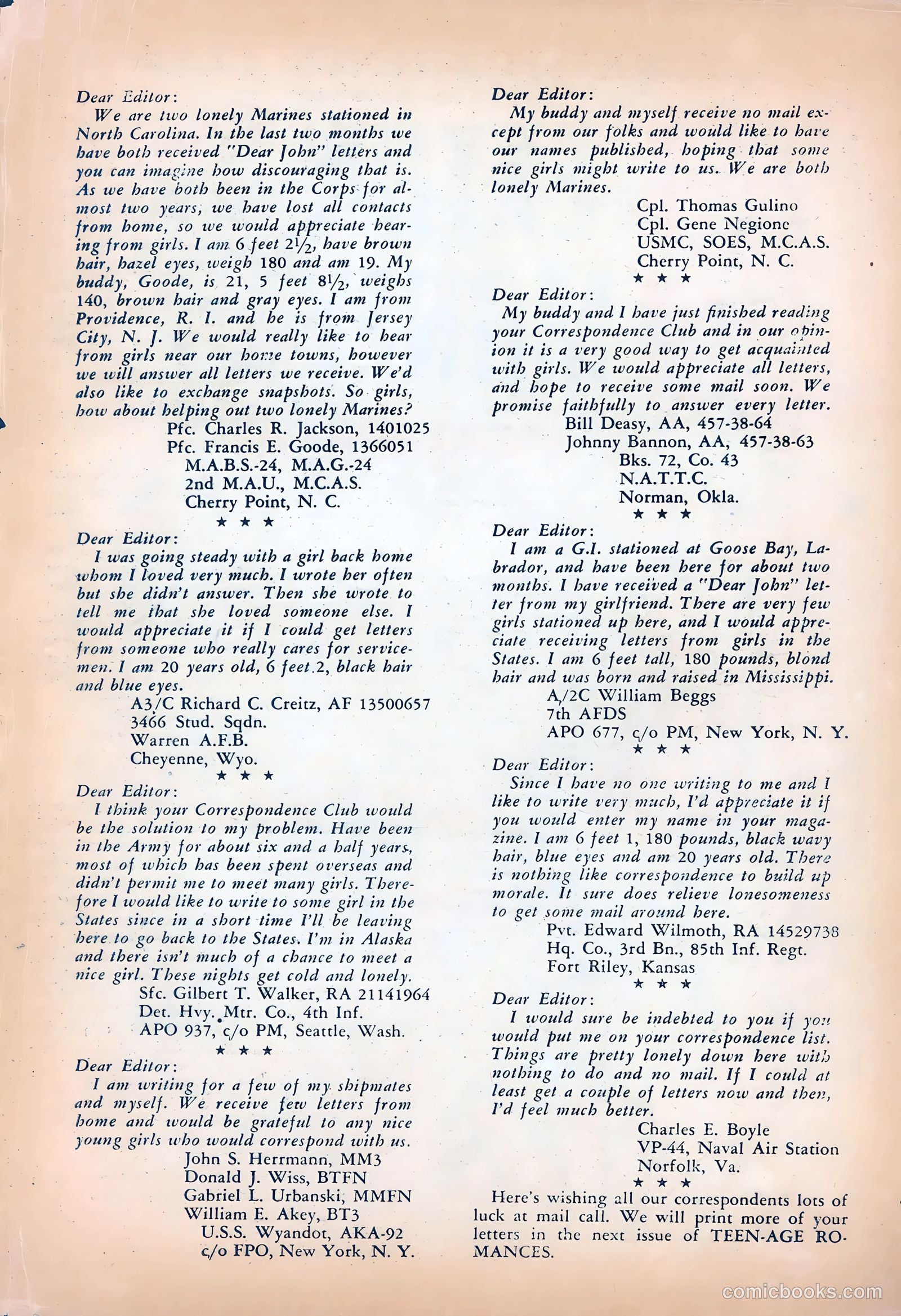 Teen-Age Romances #43 — page 35 of 36