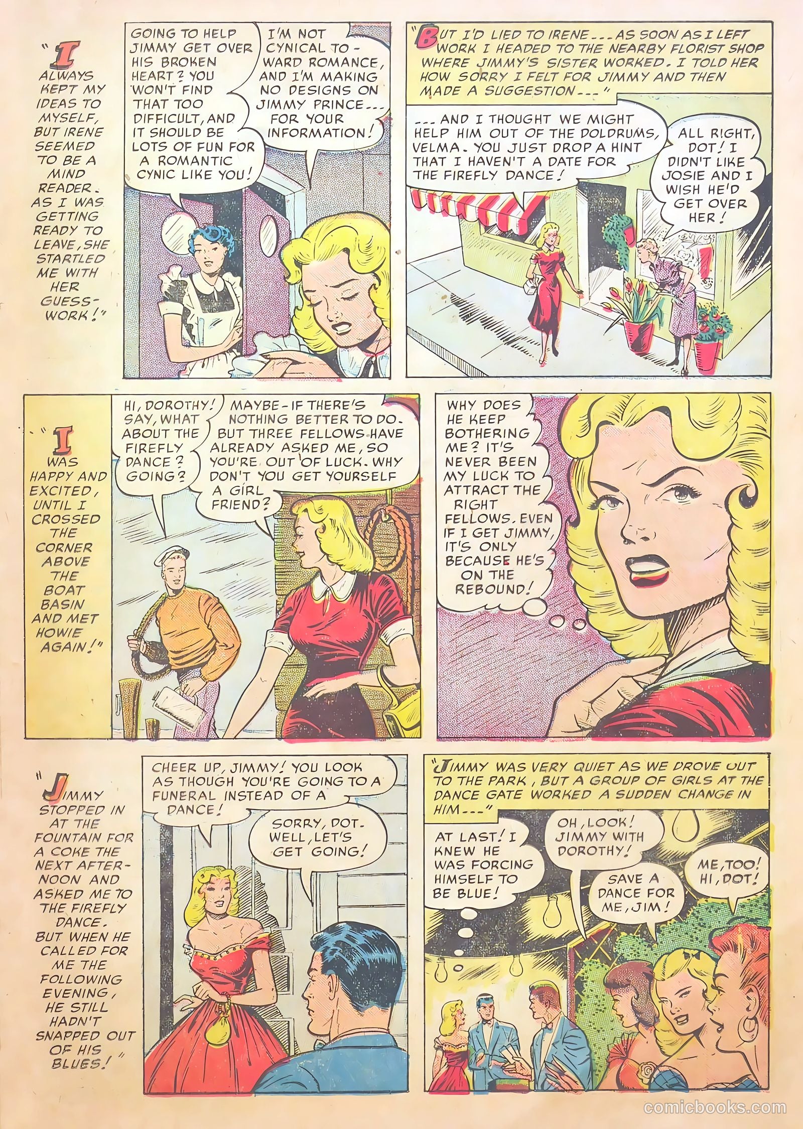 Teen-Age Romances #44 — page 21 of 36