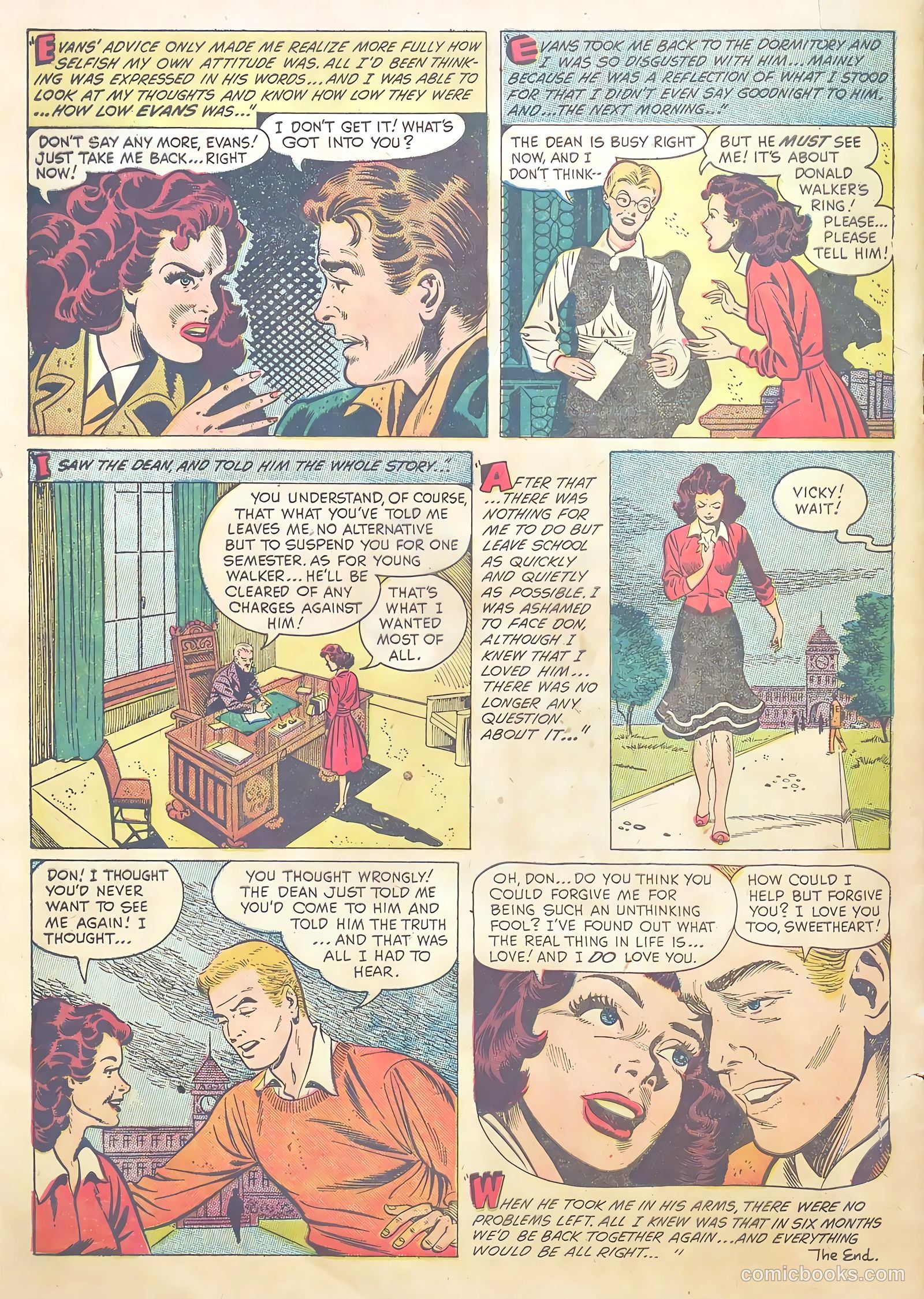 Teen-Age Romances #44 — page 34 of 36