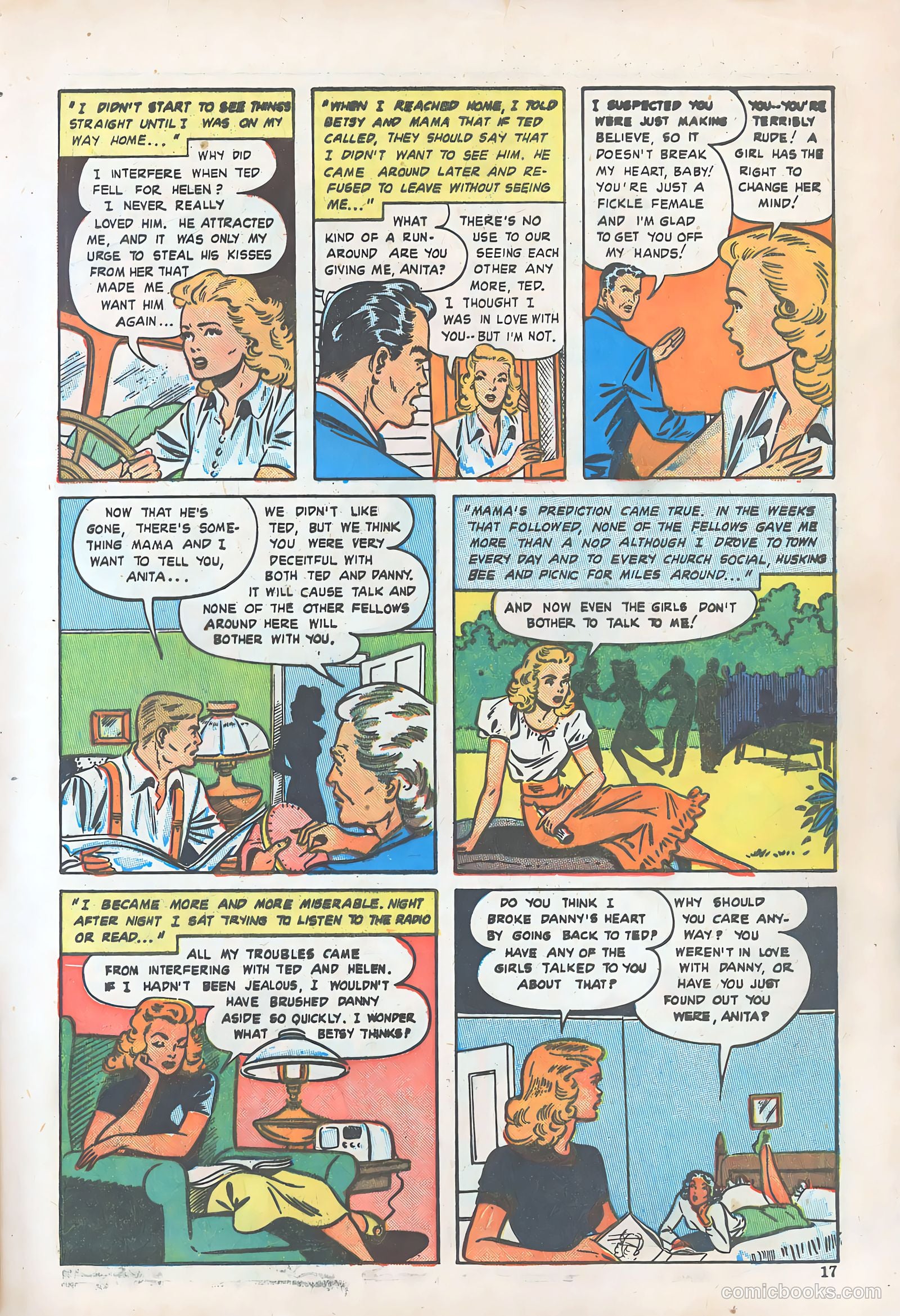 Teen-Age Romances #6 — page 17 of 52
