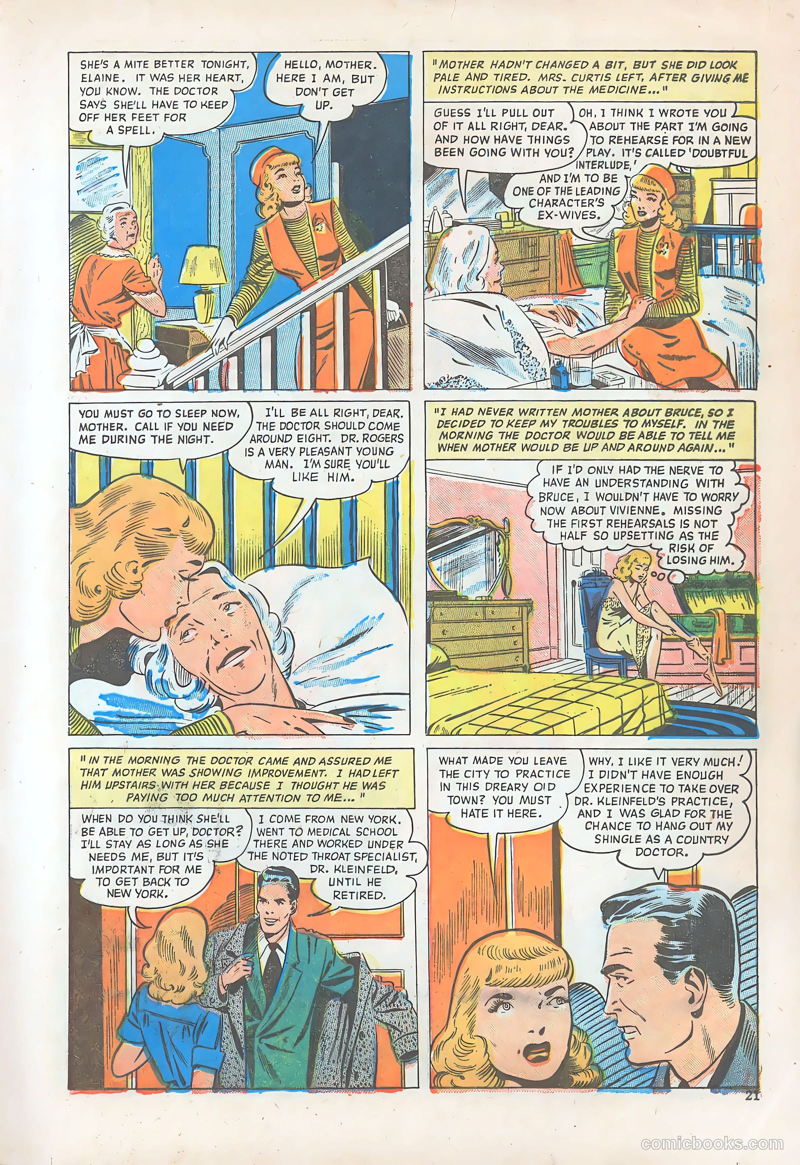 Teen-Age Romances #6 — page 21 of 52