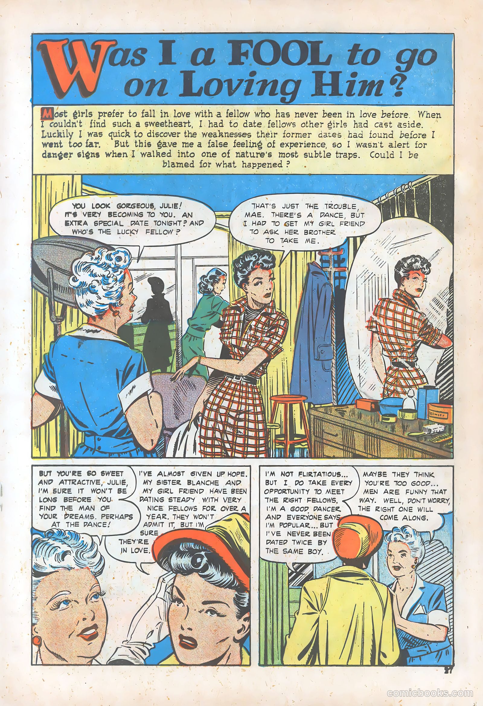 Teen-Age Romances #6 — page 27 of 52