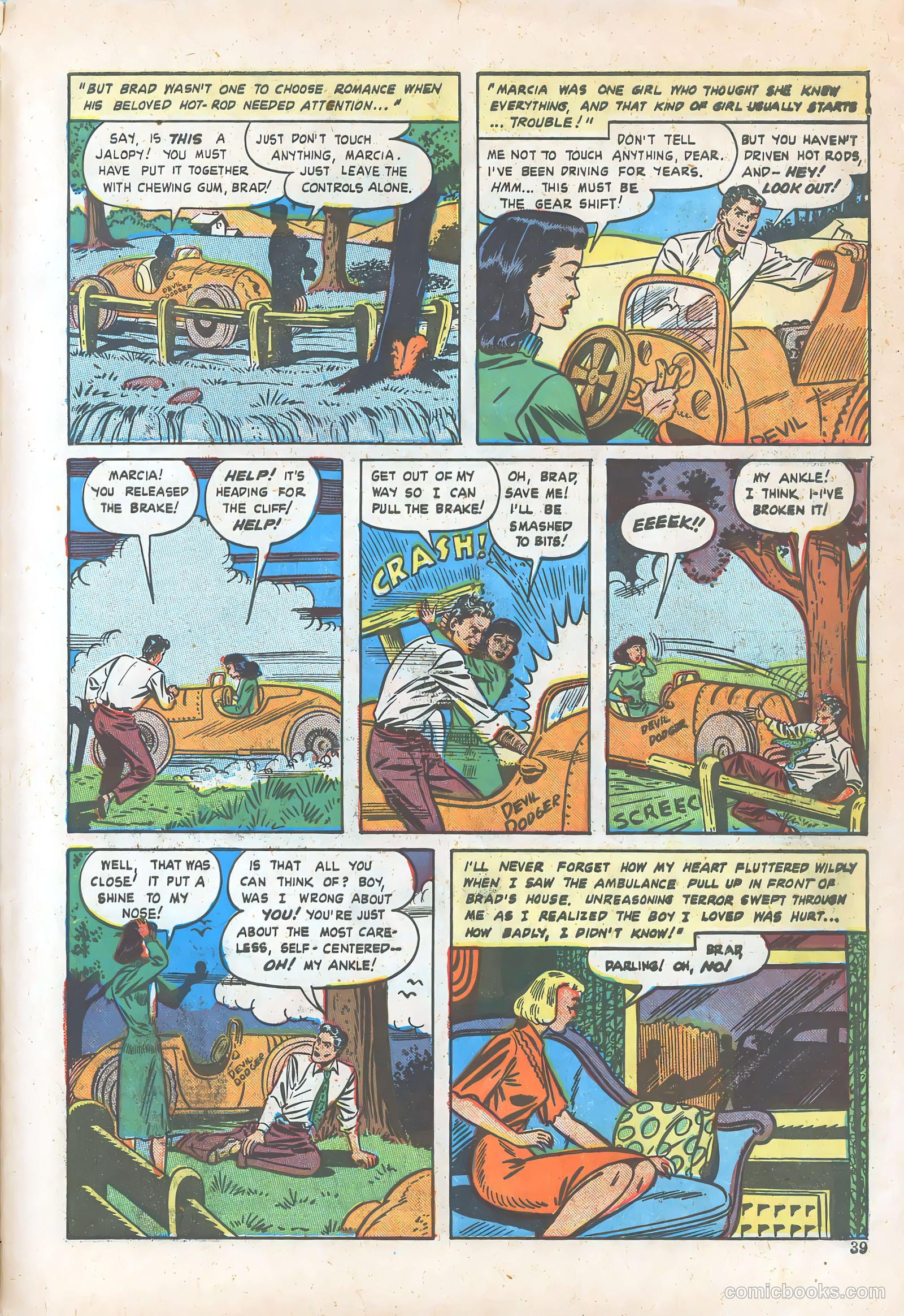 Teen-Age Romances #6 — page 39 of 52