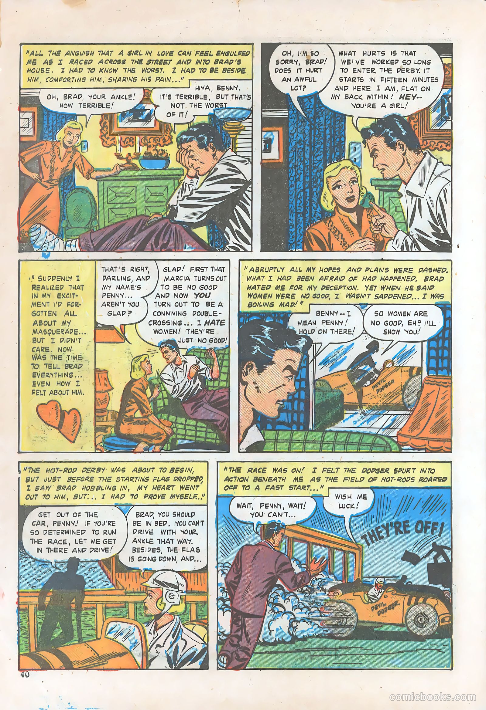 Teen-Age Romances #6 — page 40 of 52