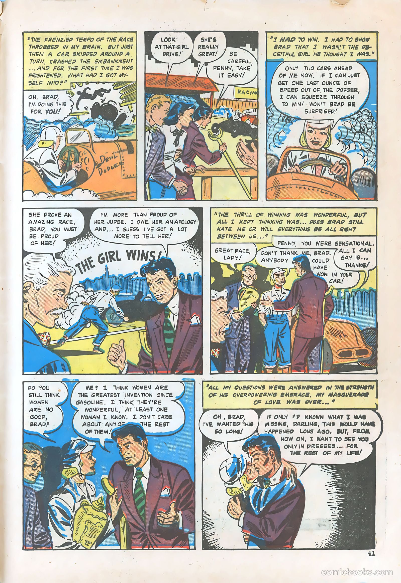 Teen-Age Romances #6 — page 41 of 52