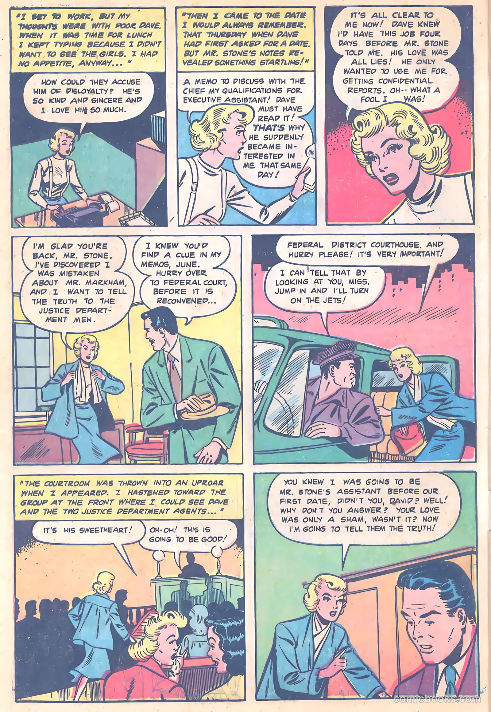 Teen-Age Romances #7 — page 32 of 36