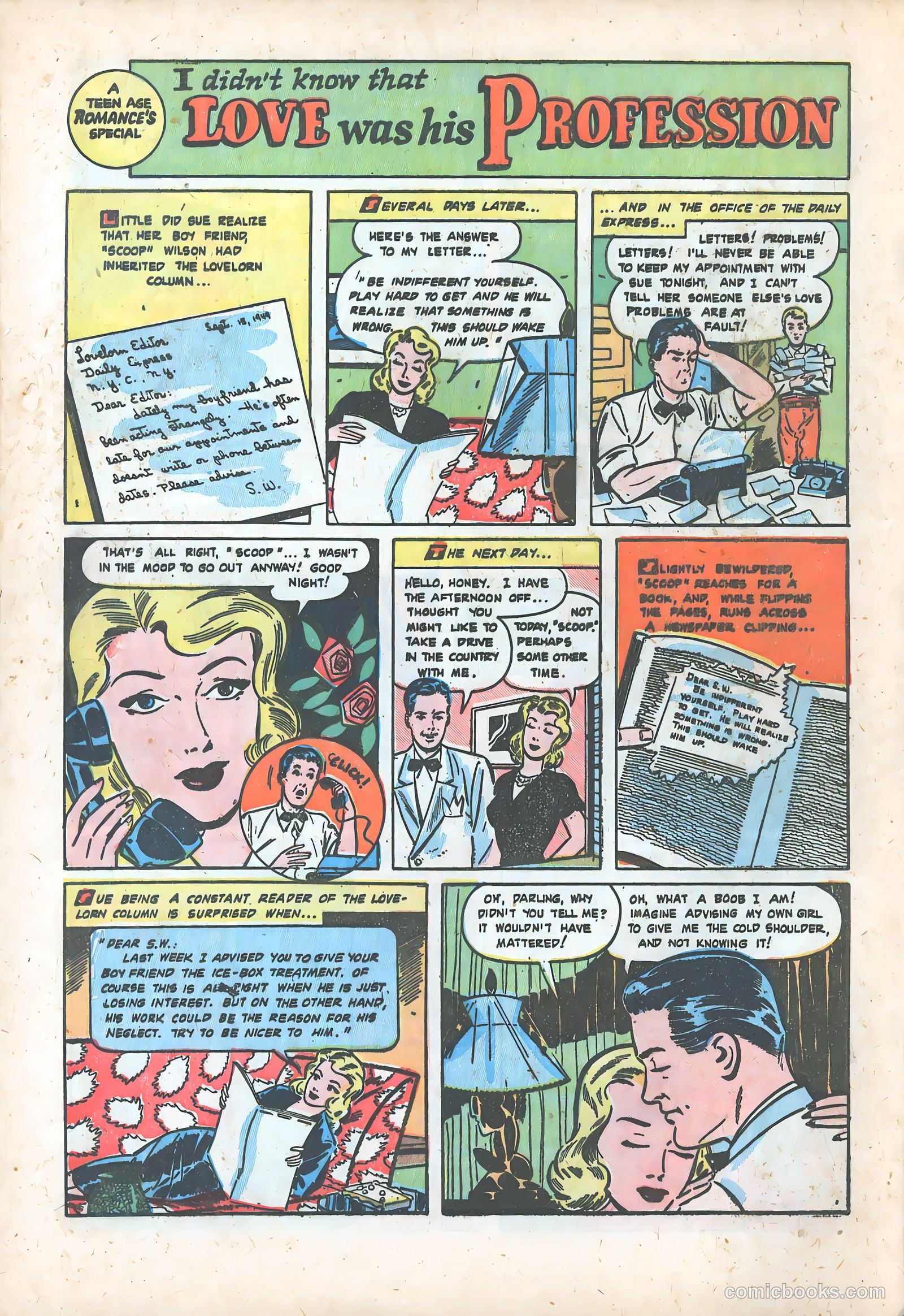 Teen-Age Romances #8 — page 16 of 36