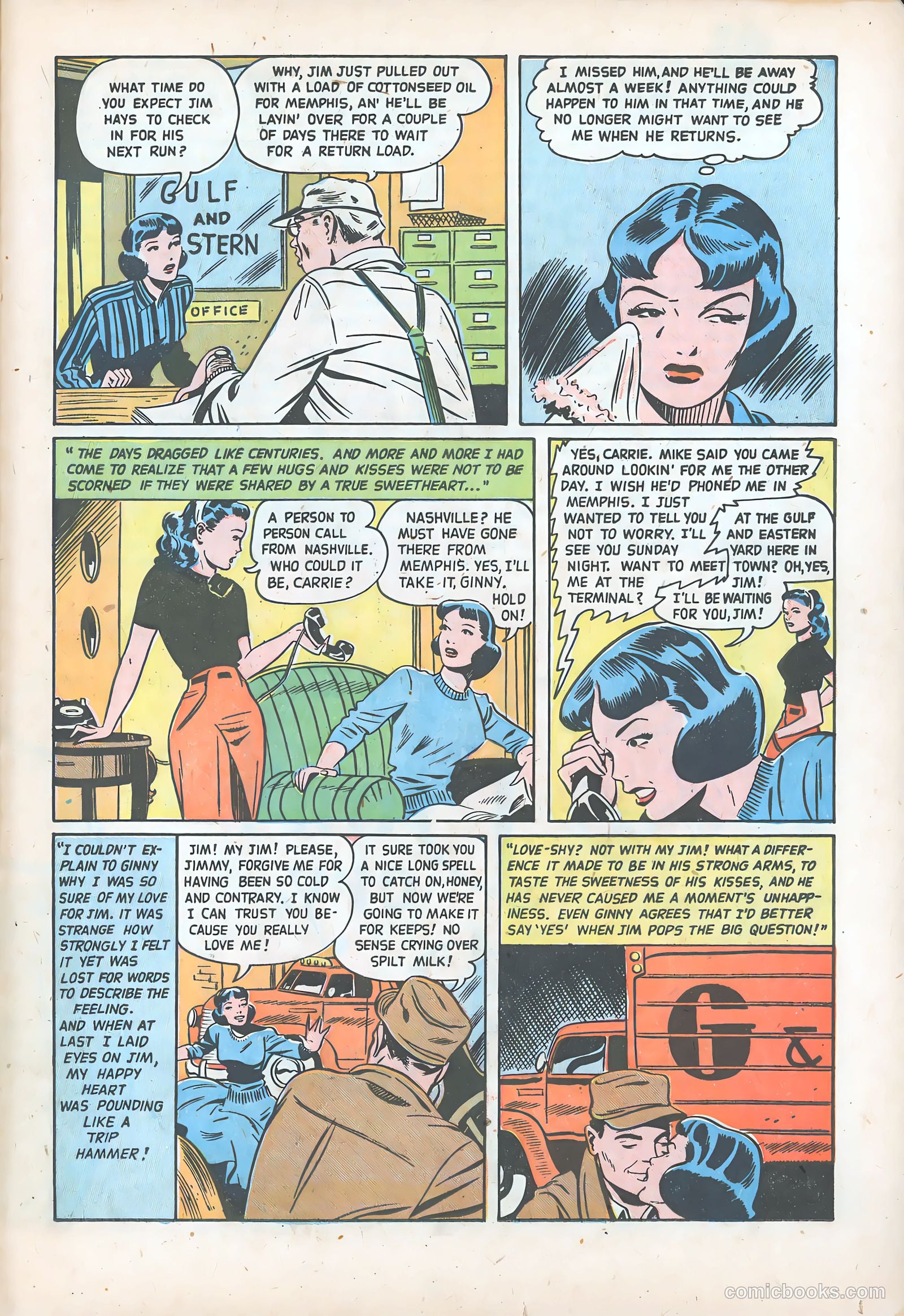 Teen-Age Romances #8 — page 23 of 36