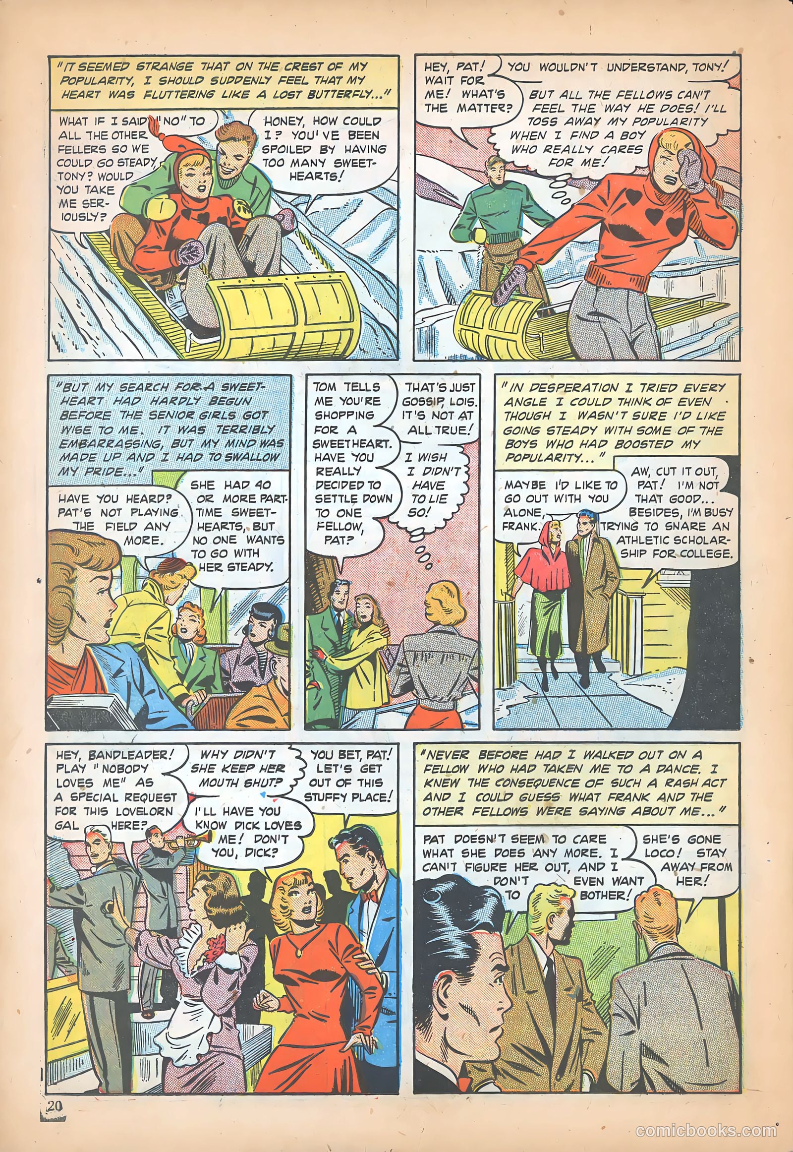 Teen-Age Romances #9 — page 22 of 36