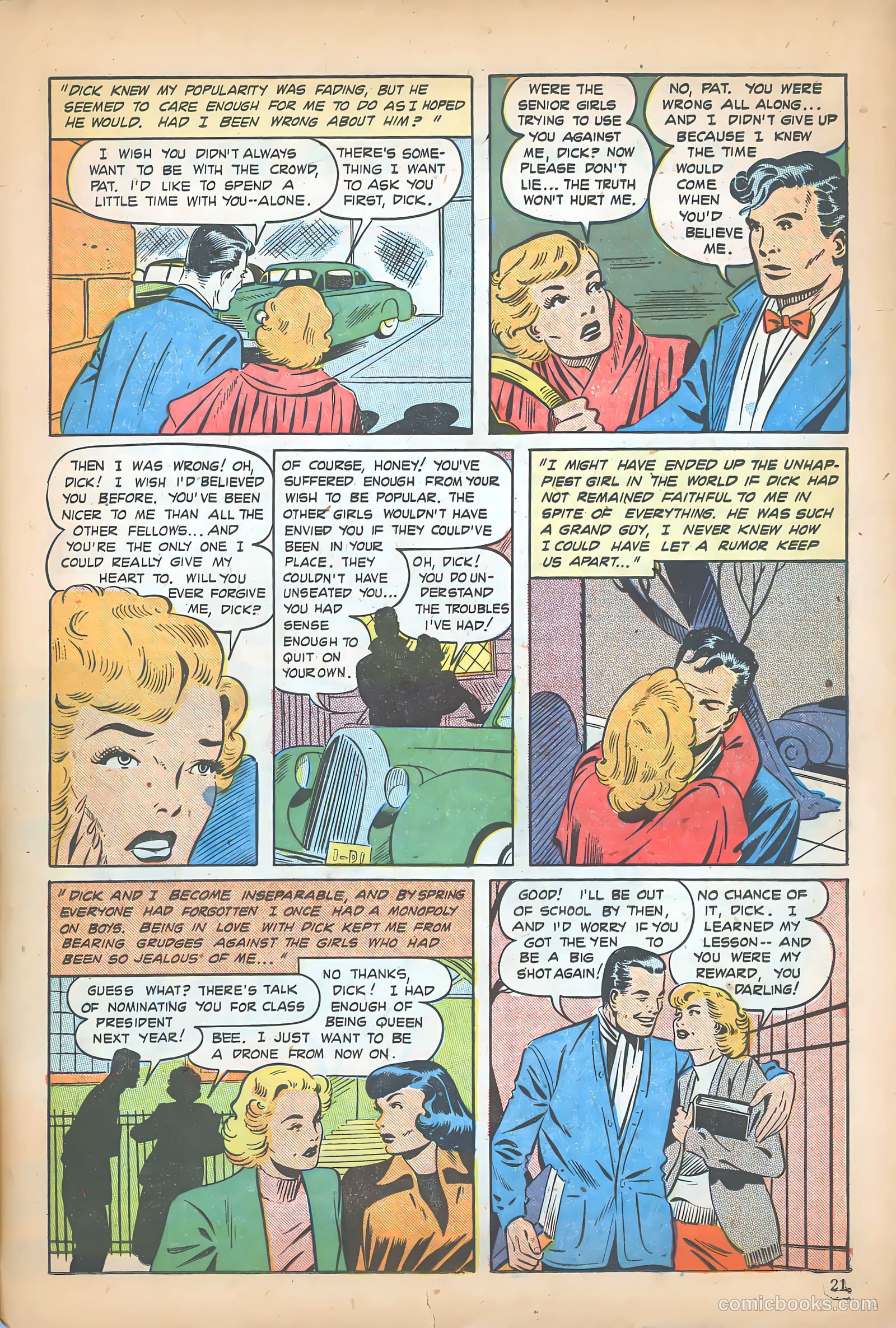 Teen-Age Romances #9 — page 23 of 36