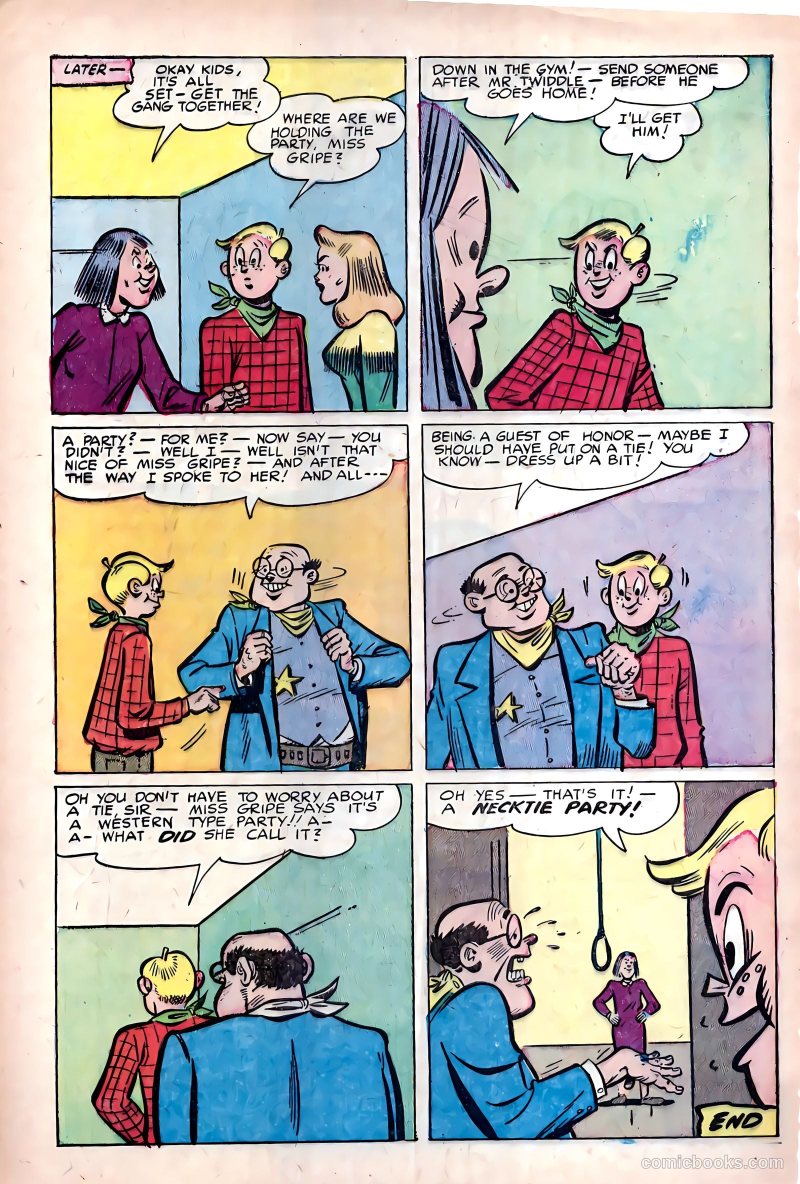 Teen-Age Talk #8 — page 9 of 37