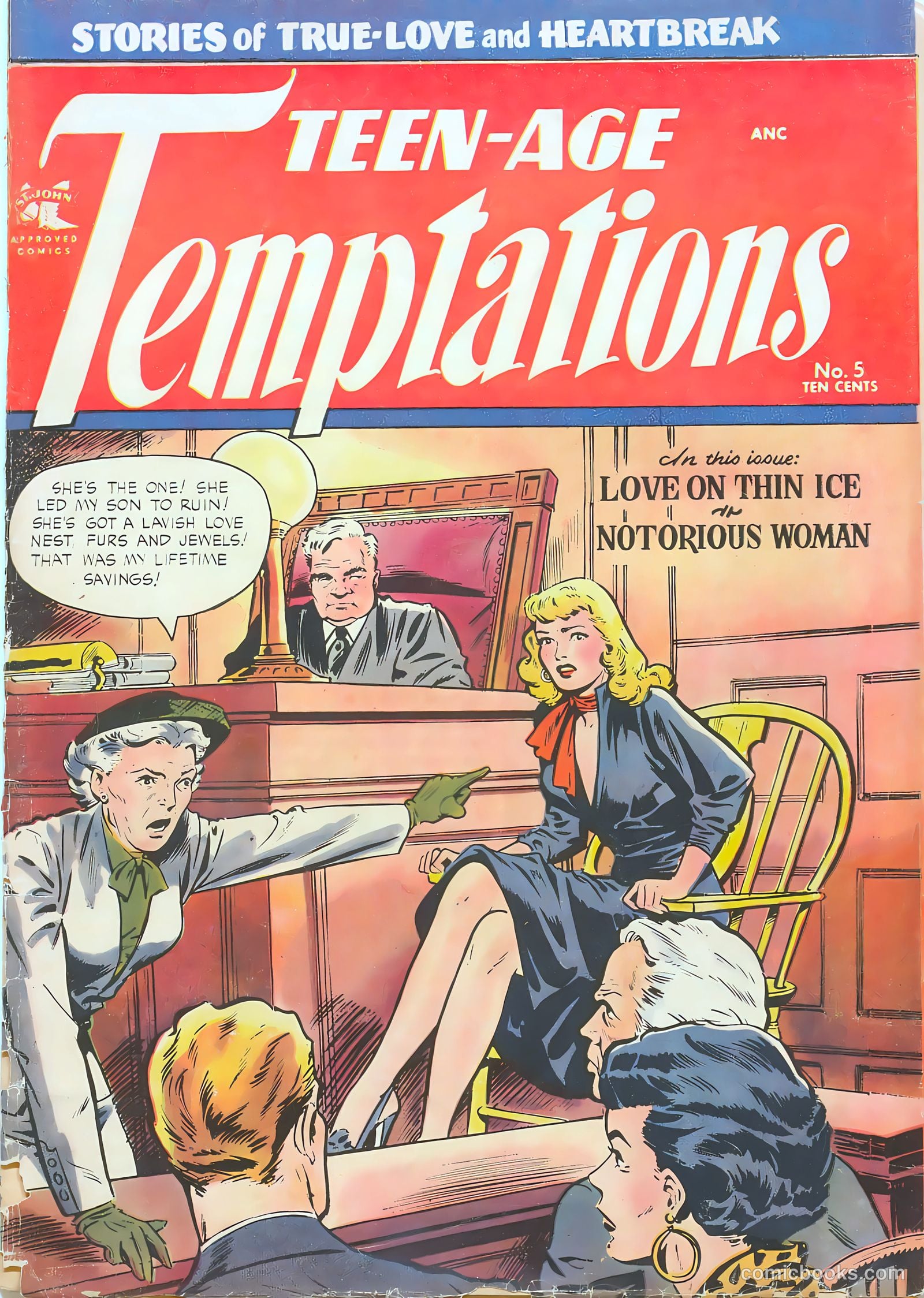 Teen-Age Temptations #5 — page 1 of 36