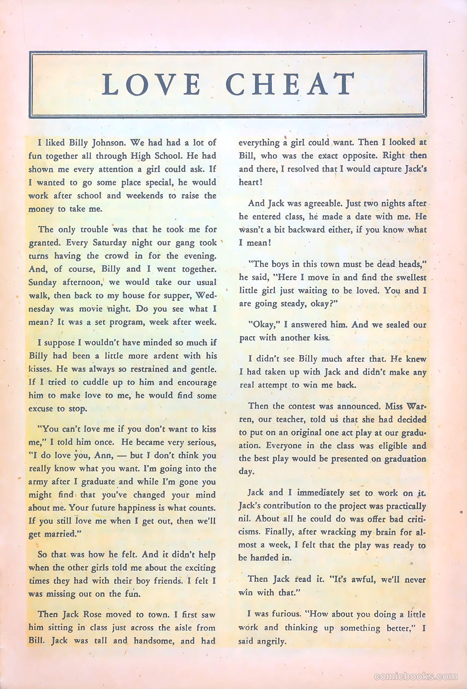 Teen-Age Temptations #7 — page 23 of 36
