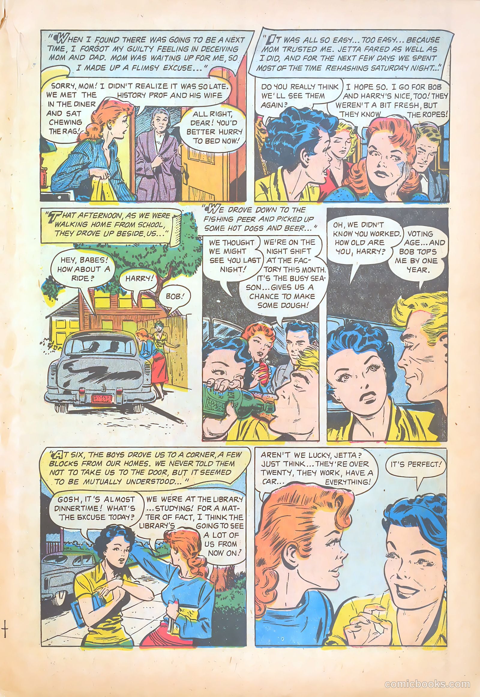 Teen-Age Temptations #8 — page 19 of 36