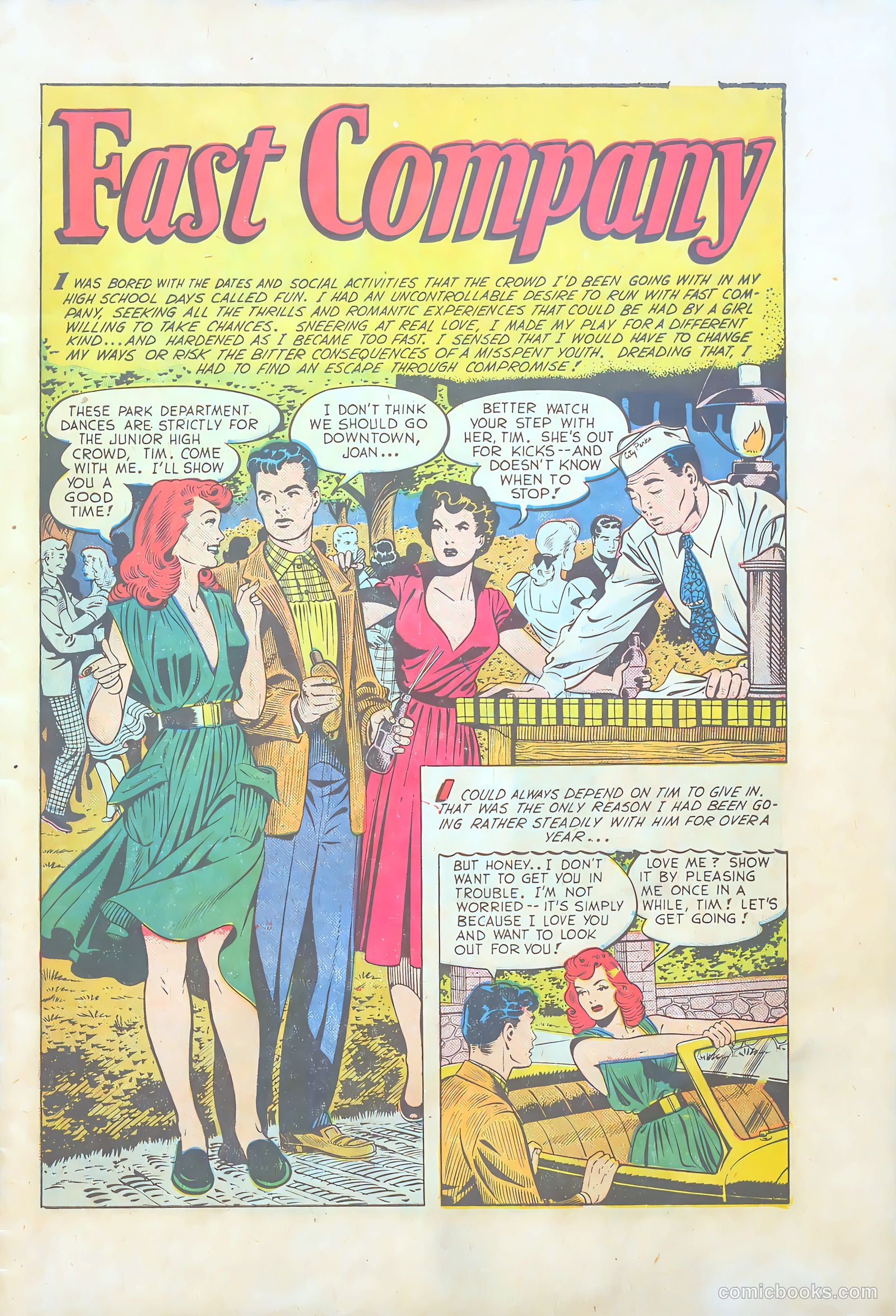 Teen-Age Temptations #9 — page 3 of 36