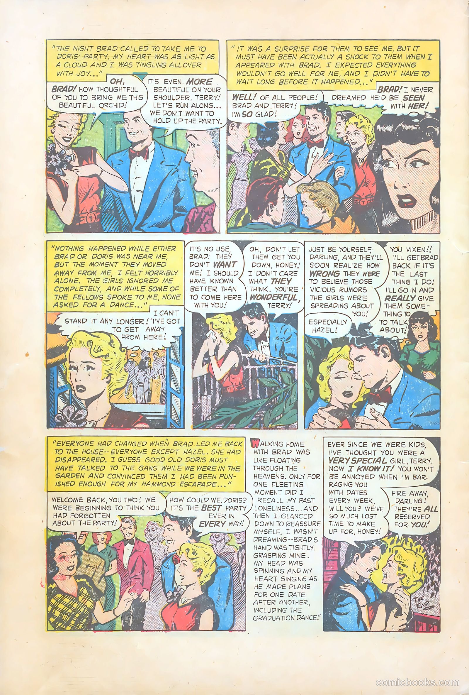 Teen-Age Temptations #9 — page 34 of 36