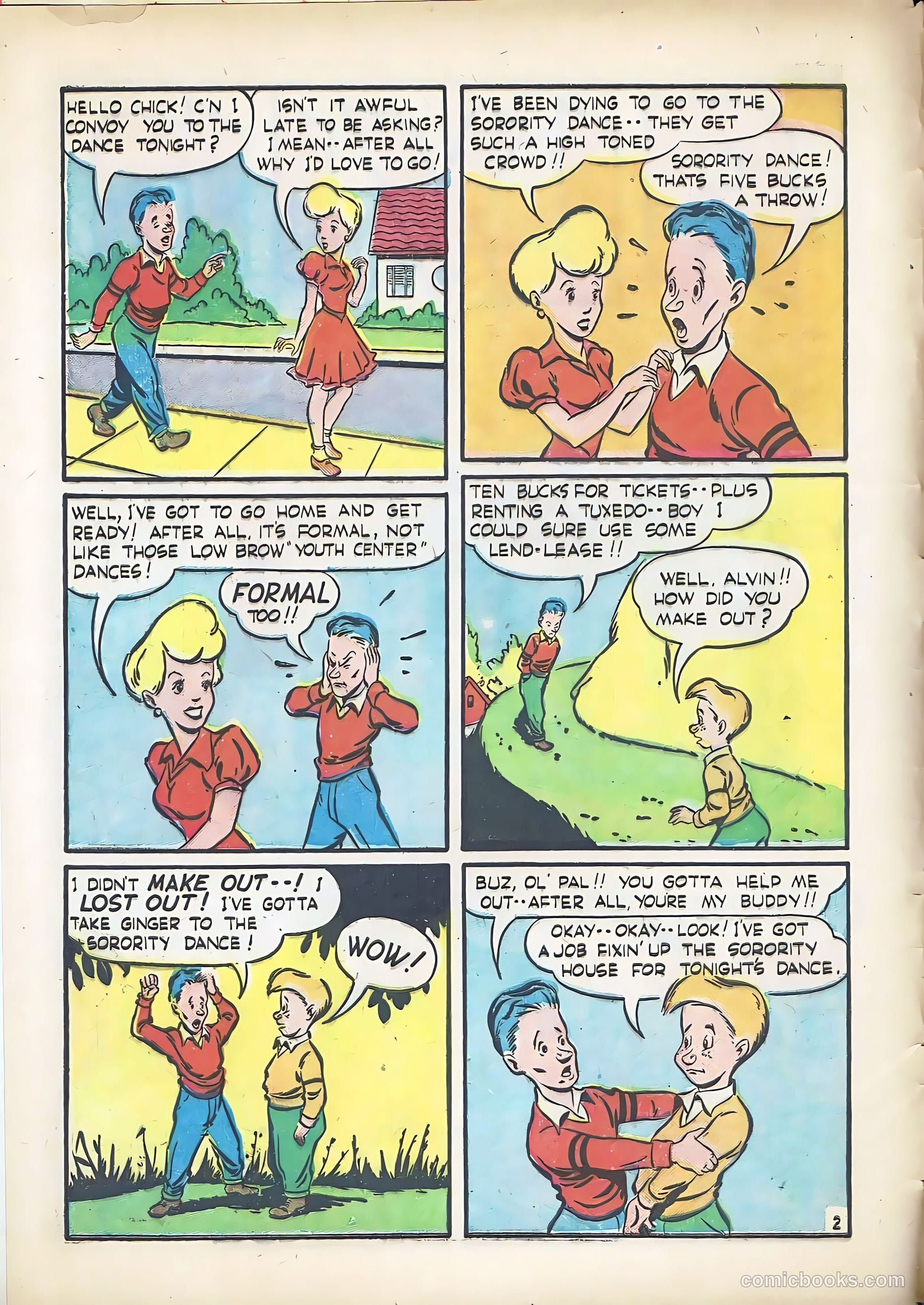 Teen Life Comics and Adventure #4 — page 4 of 56