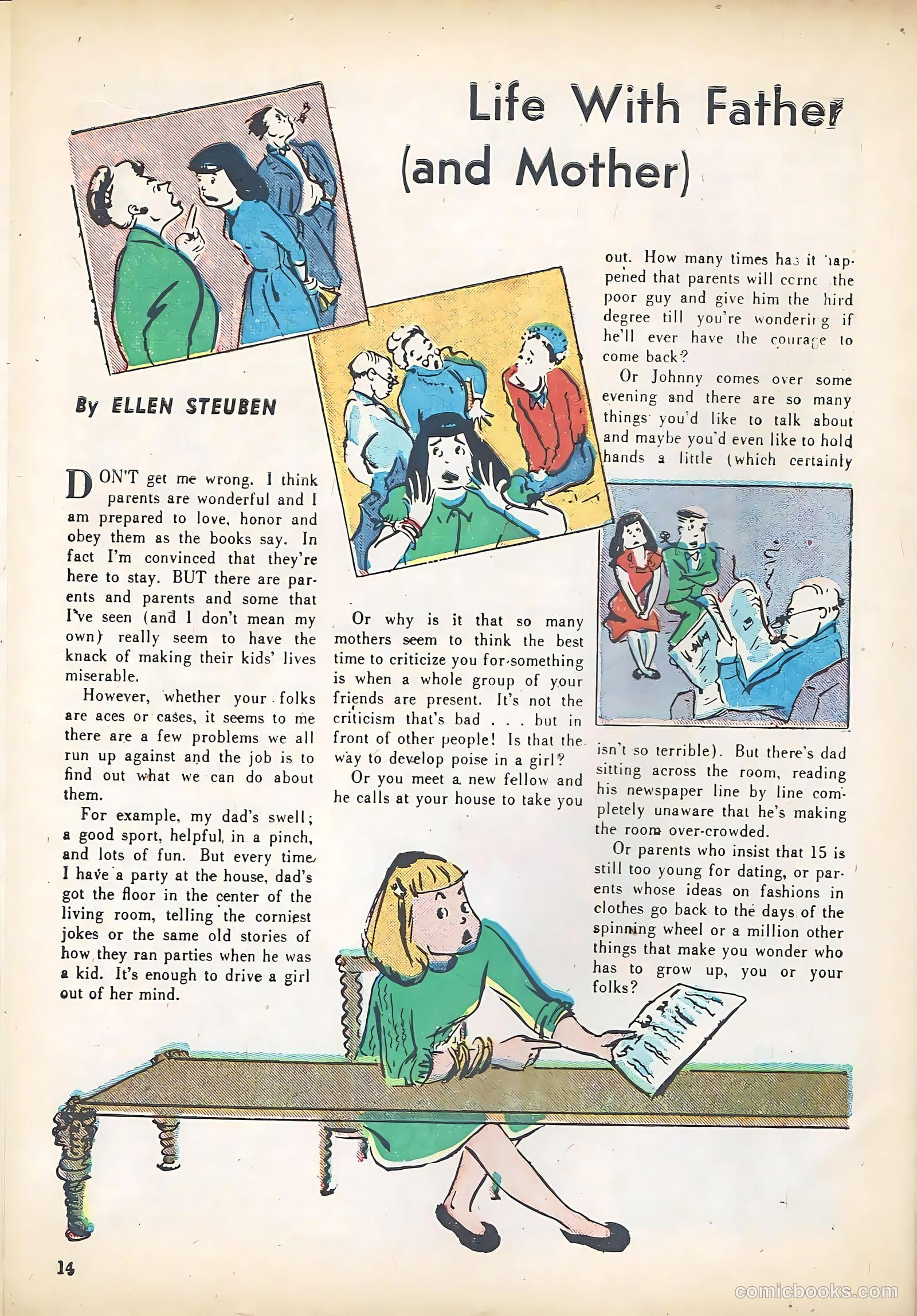 Teen Life Comics and Adventure #4 — page 14 of 56