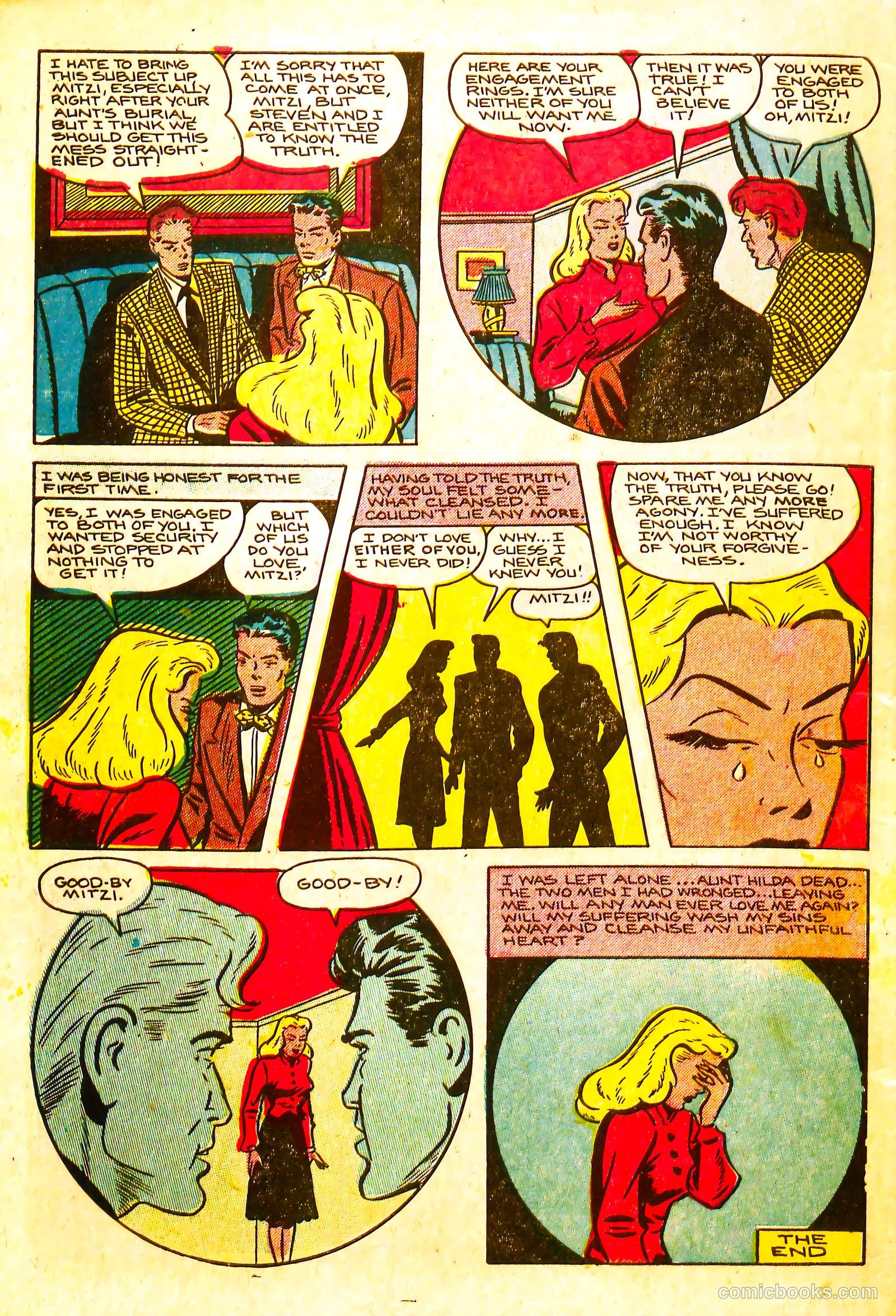 Teen Romances #11 — page 34 of 36