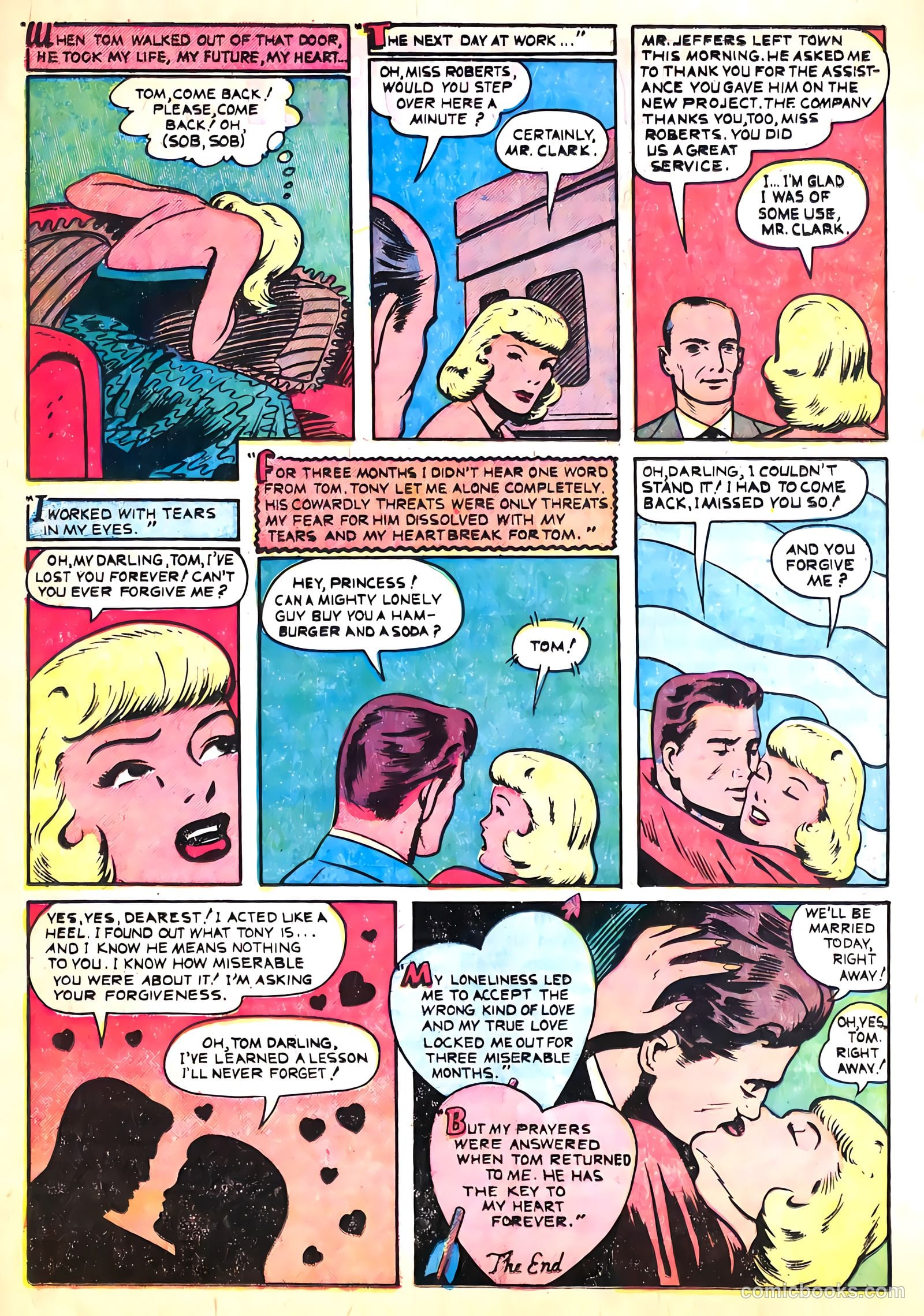 Teen Romances #17 — page 21 of 36