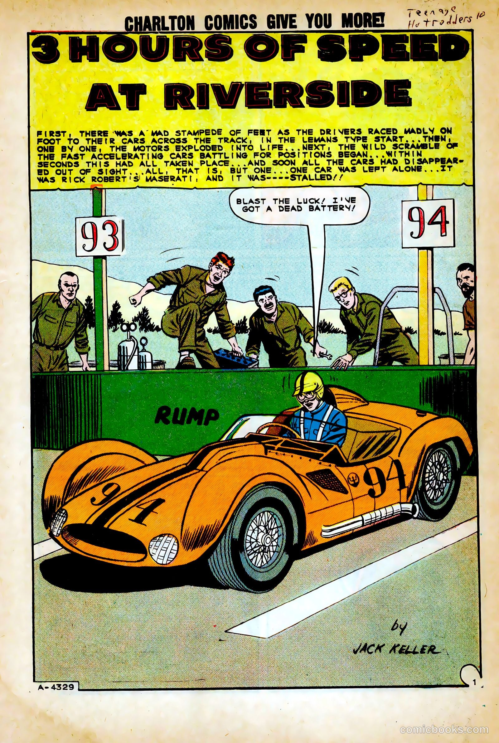 Teenage Hotrodders #10 — page 3 of 36