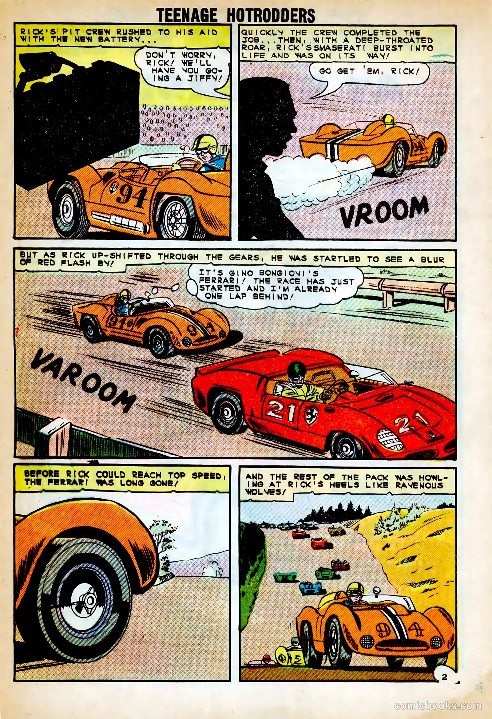 Teenage Hotrodders #10 — page 4 of 36