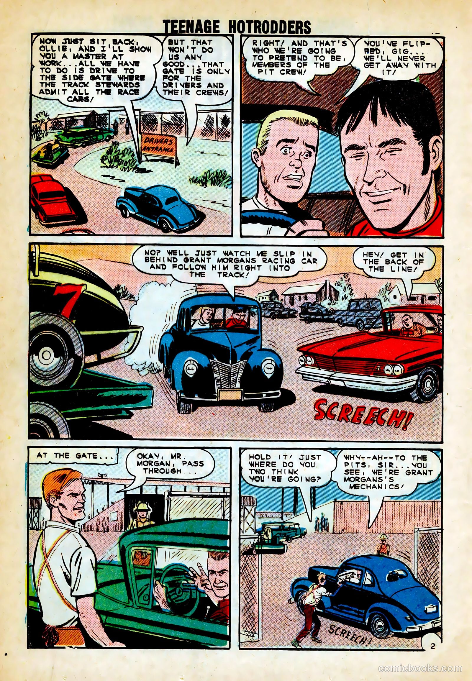 Teenage Hotrodders #10 — page 12 of 36
