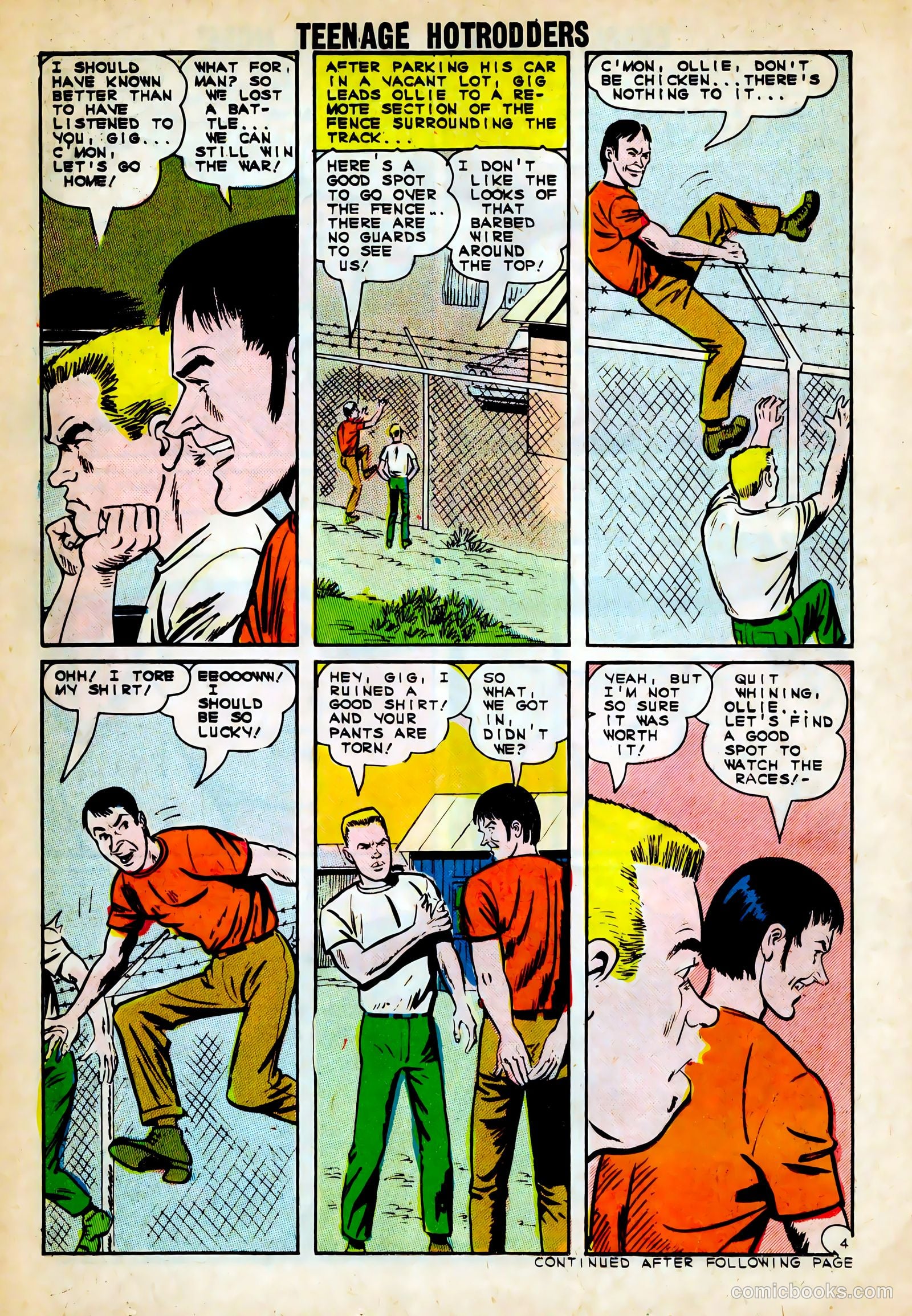 Teenage Hotrodders #10 — page 14 of 36