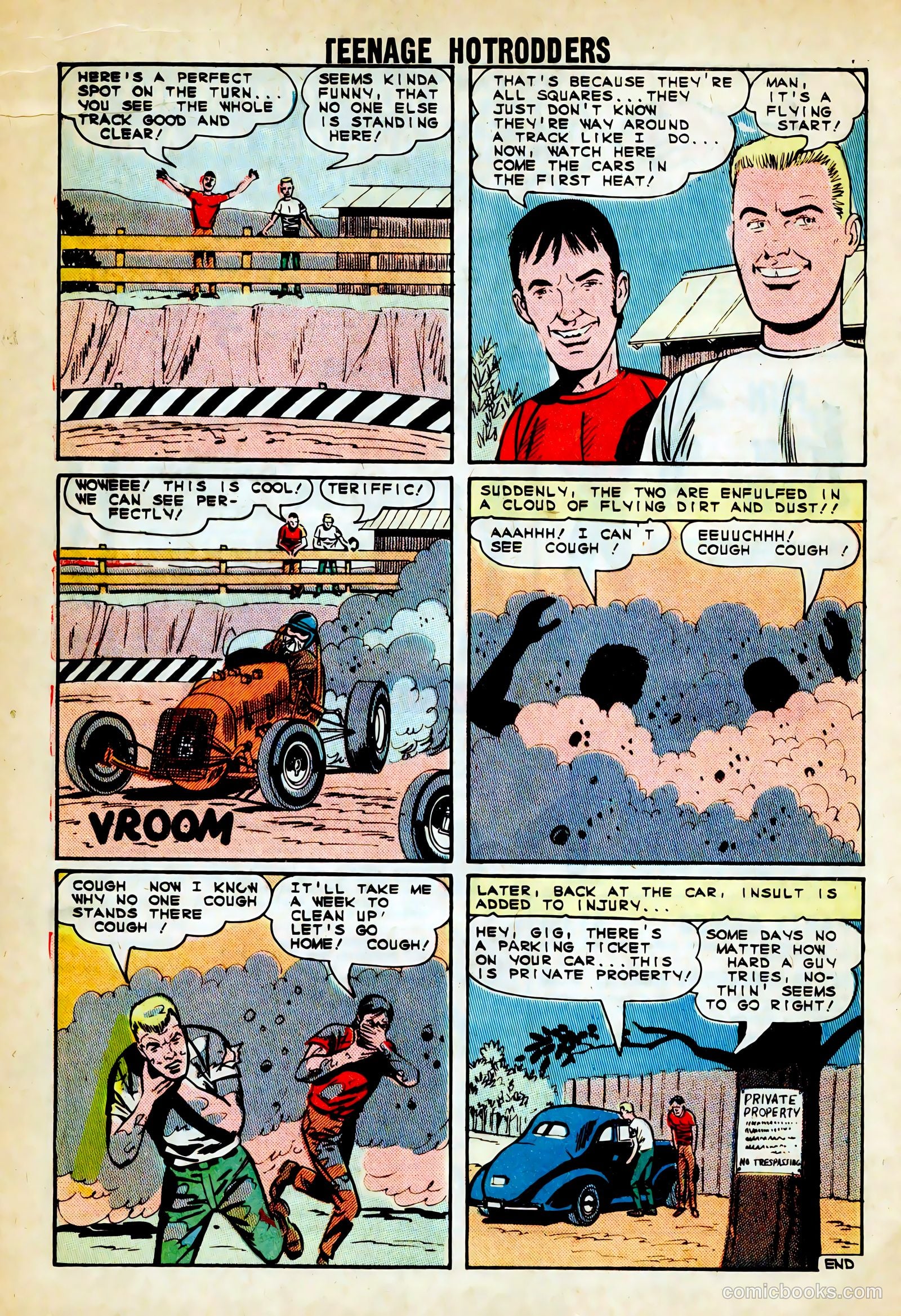 Teenage Hotrodders #10 — page 16 of 36
