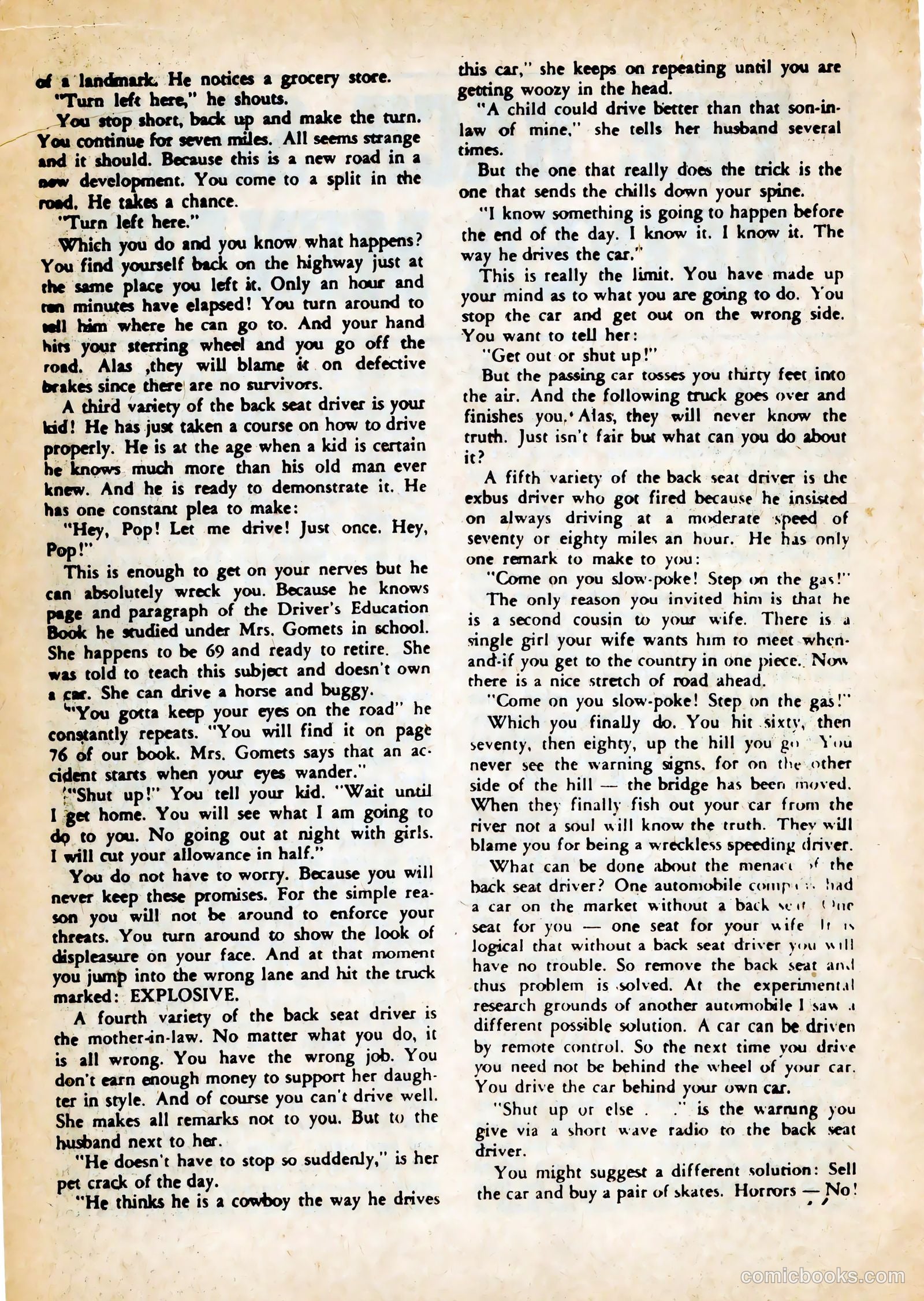 Teenage Hotrodders #10 — page 18 of 36