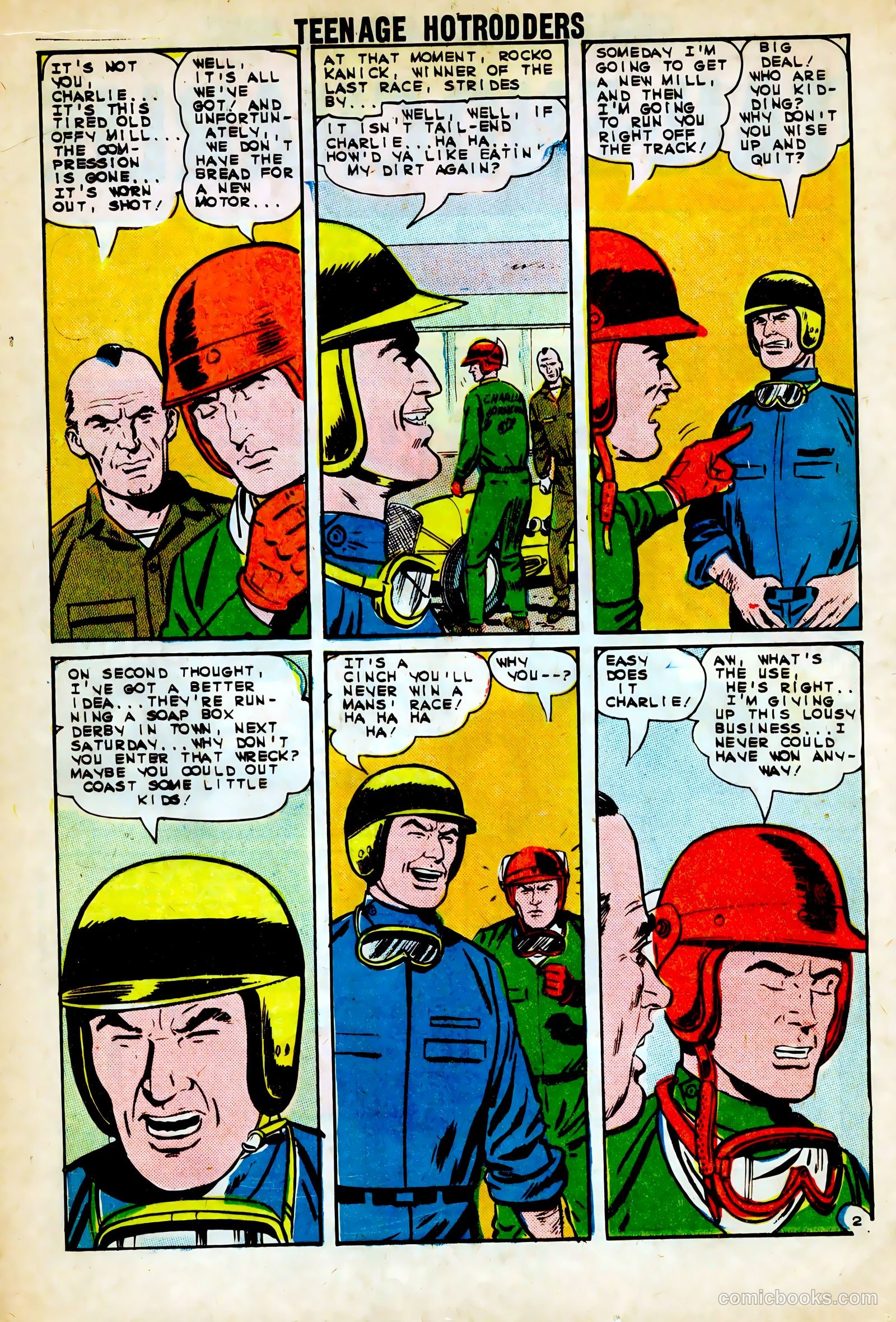 Teenage Hotrodders #10 — page 20 of 36