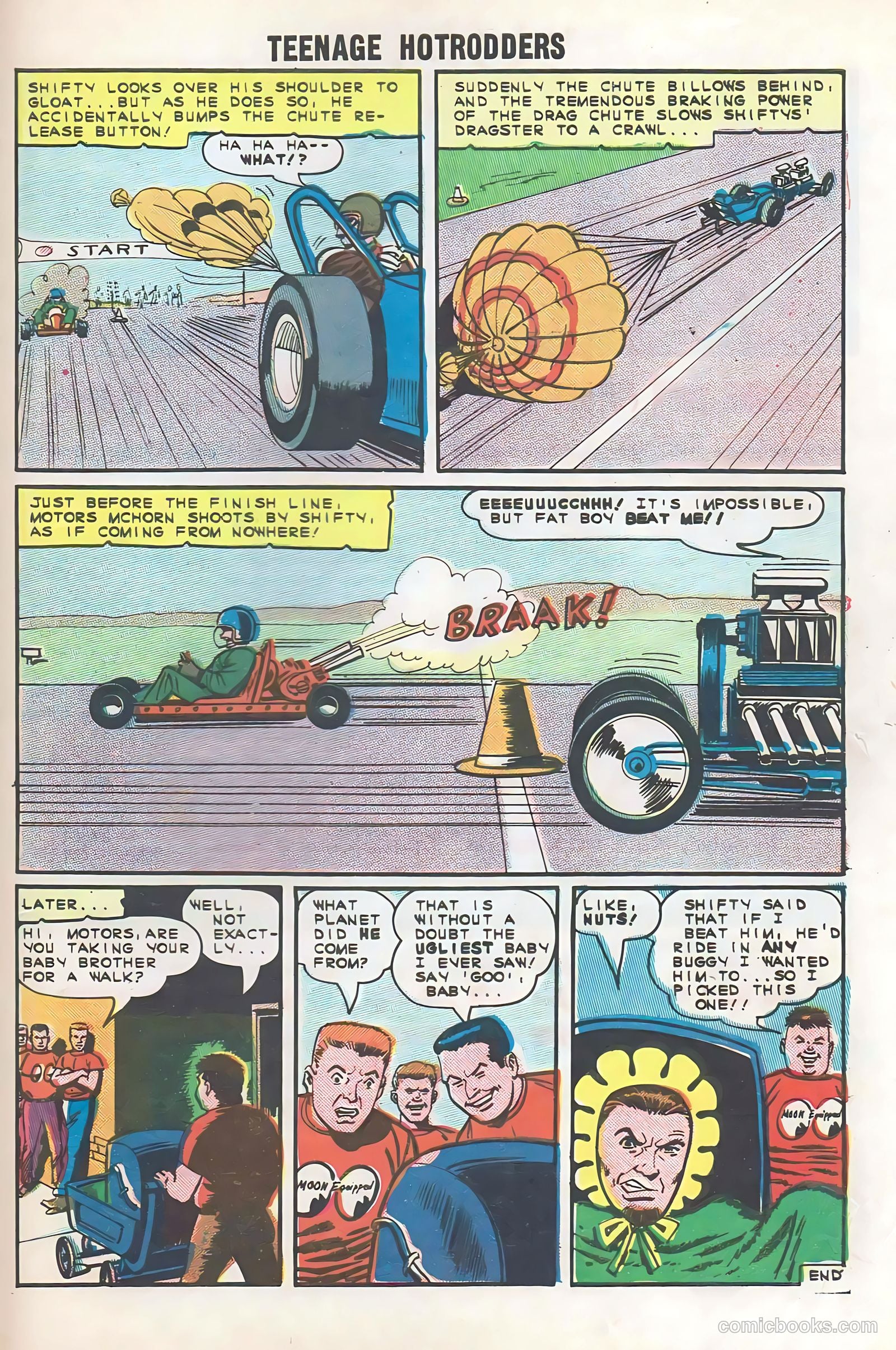 Teenage Hotrodders #13 — page 33 of 36