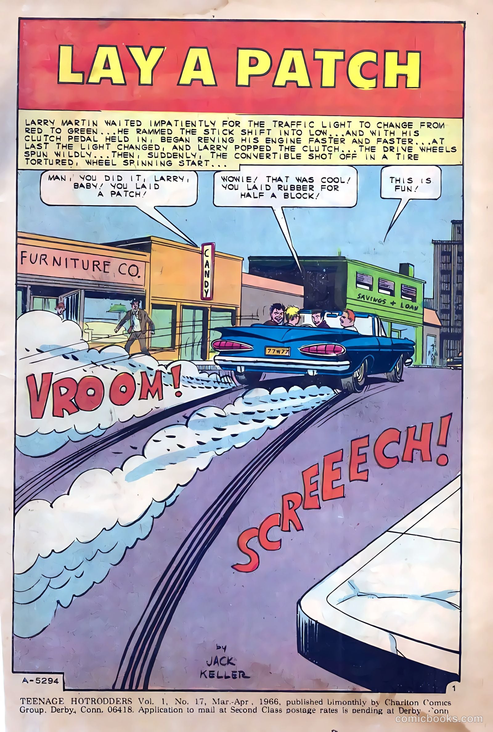 Teenage Hotrodders #17 — page 3 of 36