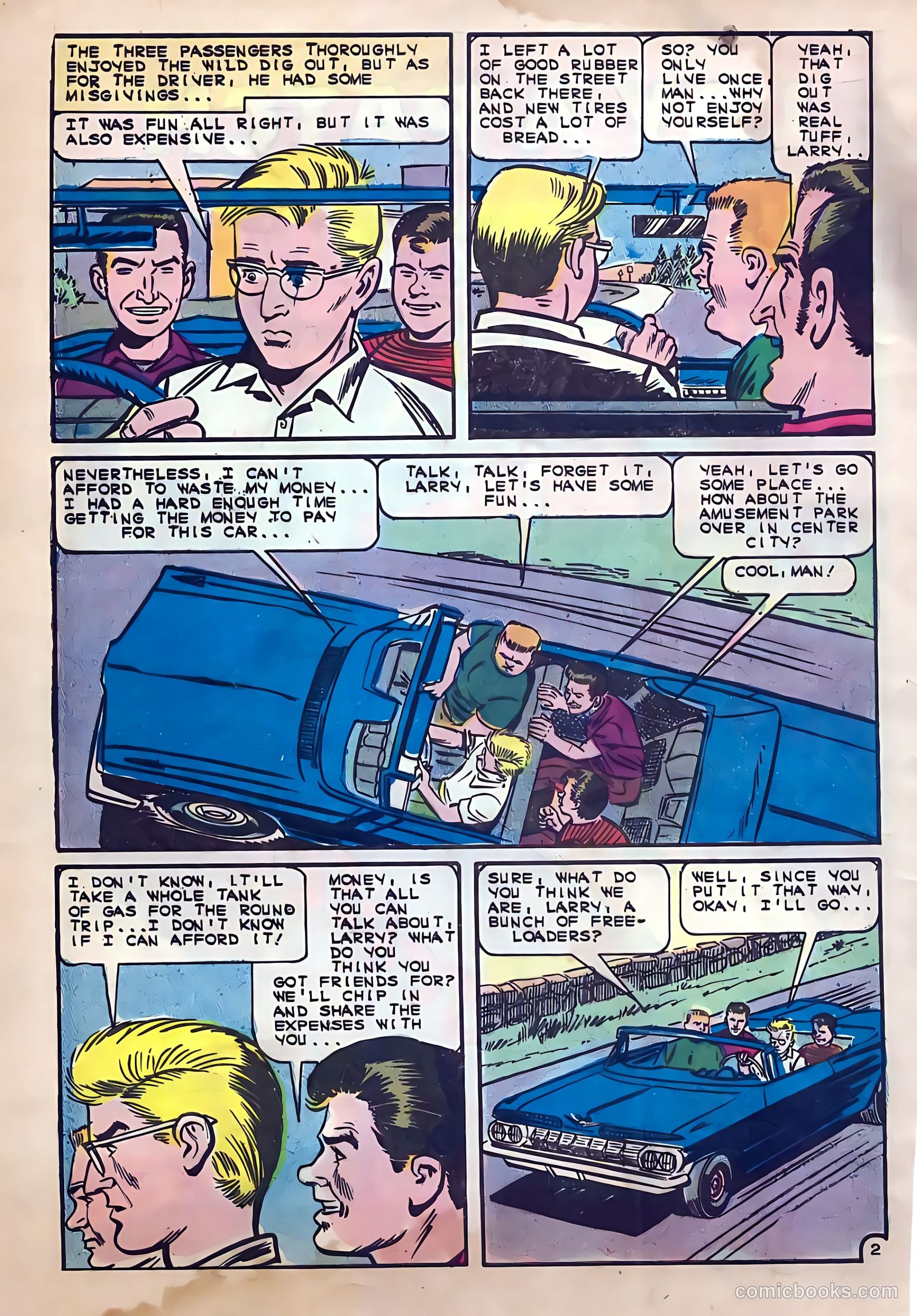 Teenage Hotrodders #17 — page 4 of 36