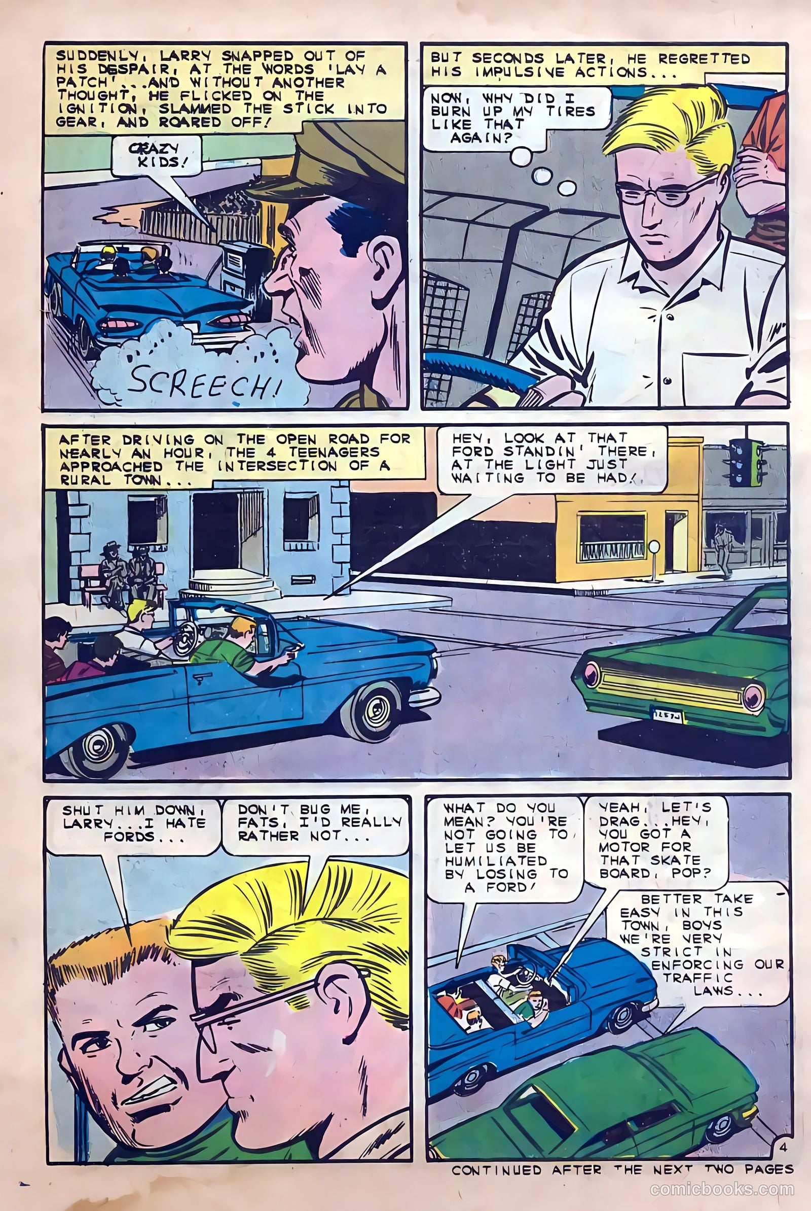 Teenage Hotrodders #17 — page 6 of 36
