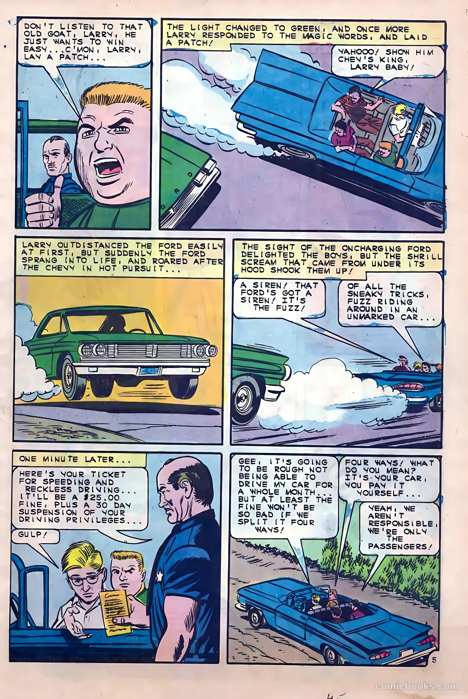 Teenage Hotrodders #17 — page 9 of 36