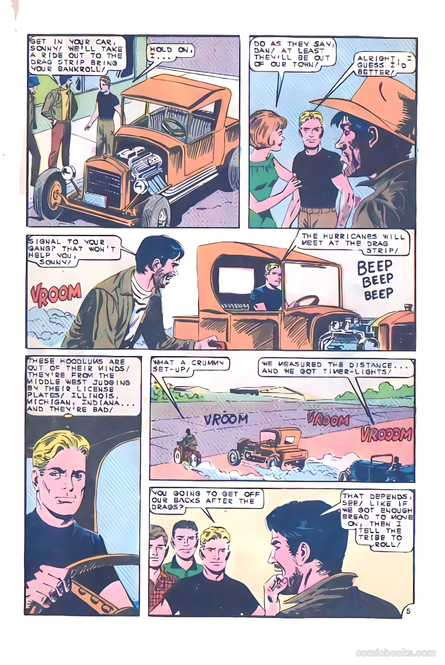Teenage Hotrodders #20 — page 9 of 36