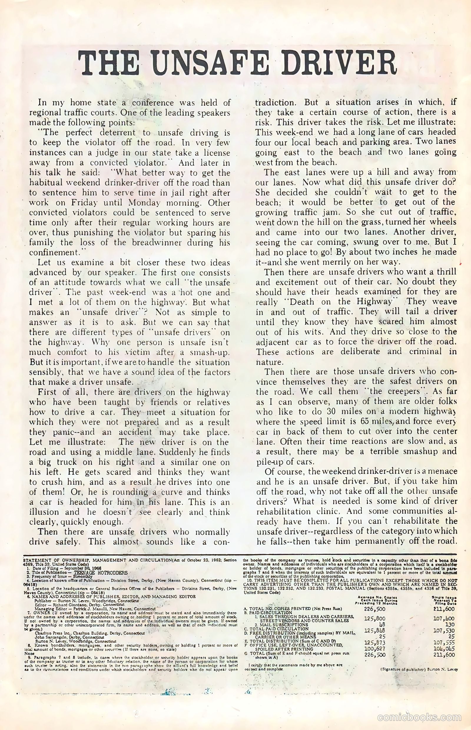 Teenage Hotrodders #23 — page 13 of 36