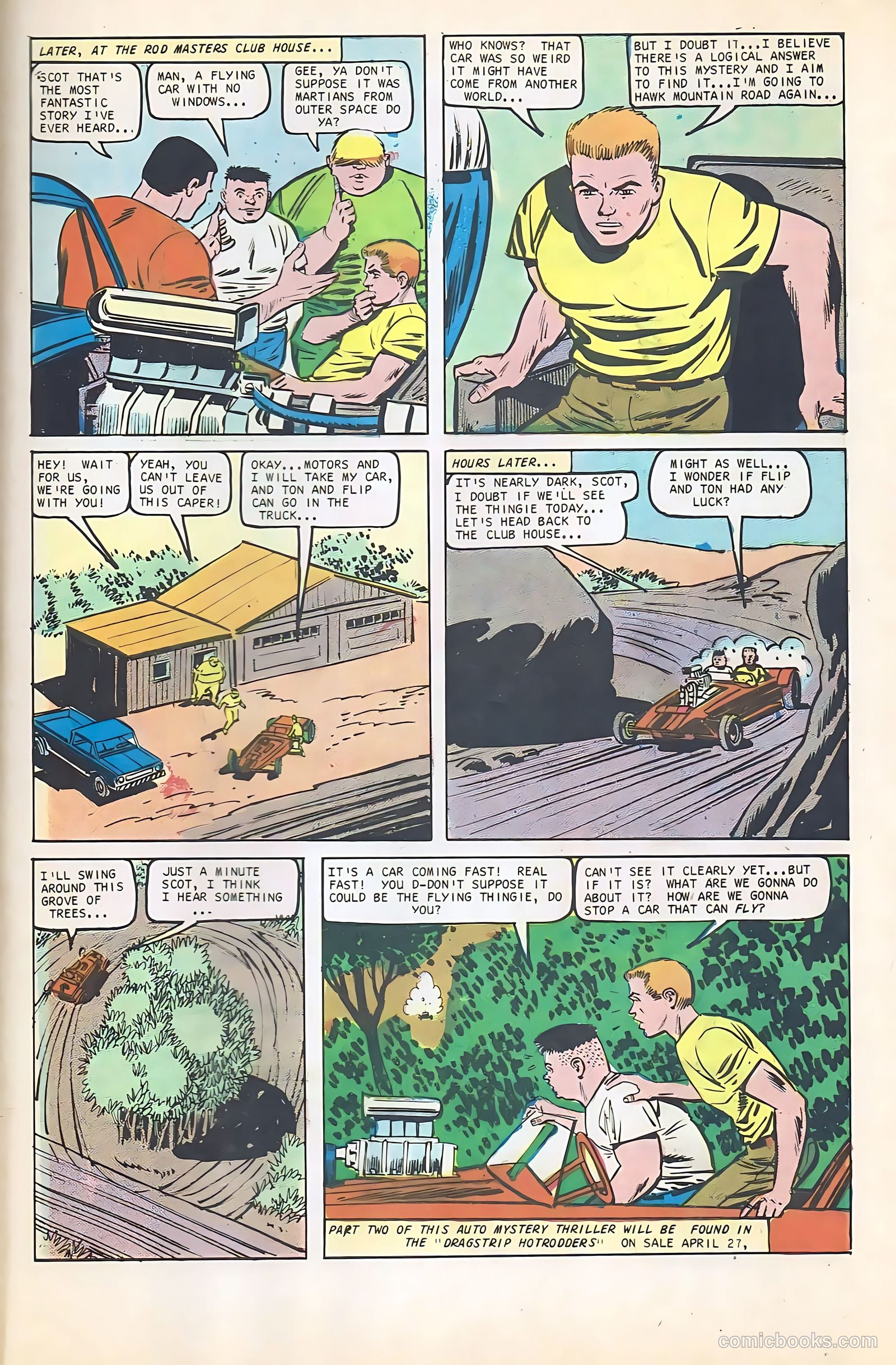 Teenage Hotrodders #24 — page 33 of 36