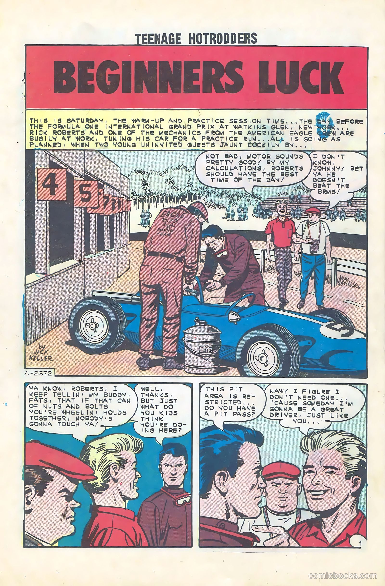 Teenage Hotrodders #3 — page 12 of 36