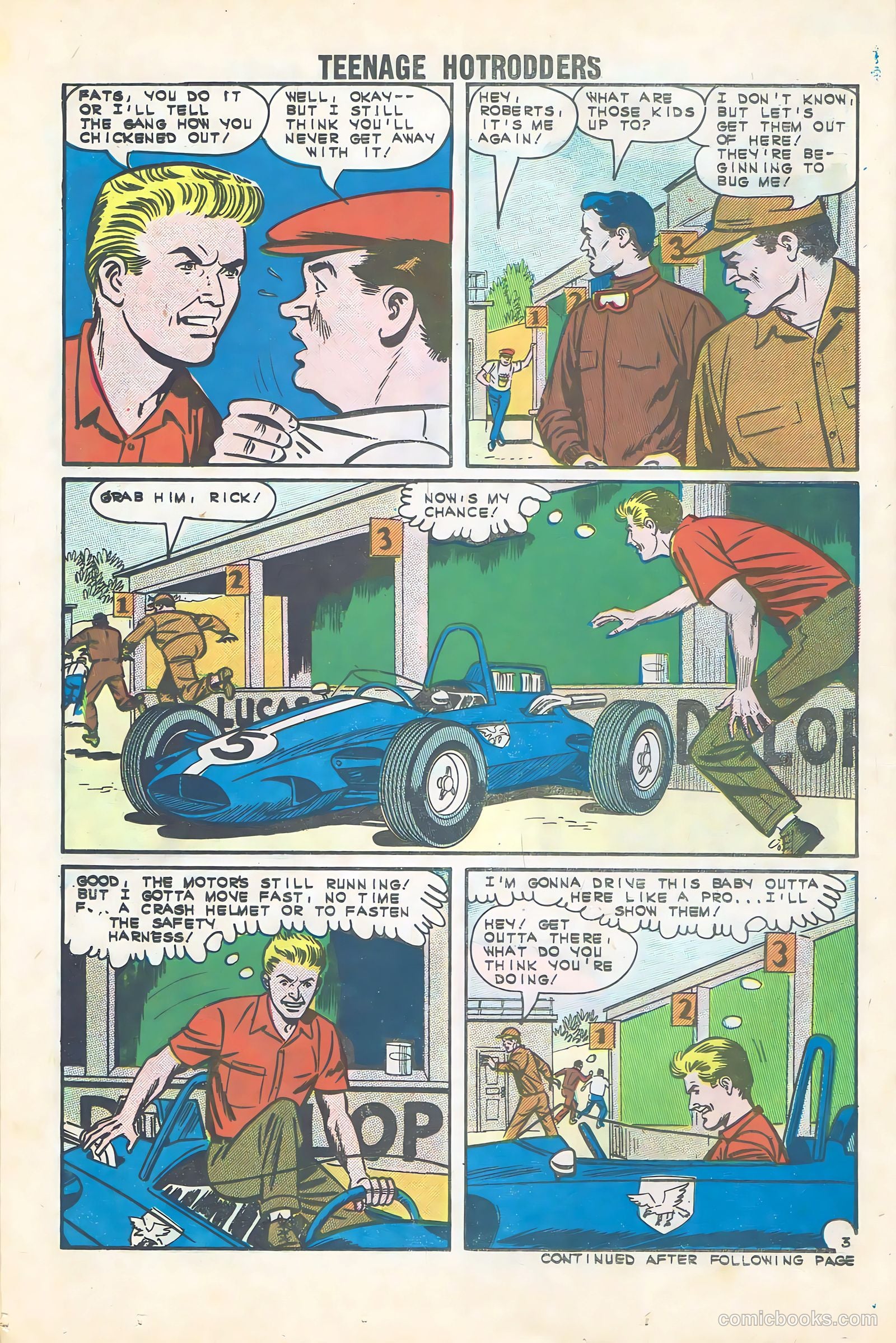 Teenage Hotrodders #3 — page 14 of 36