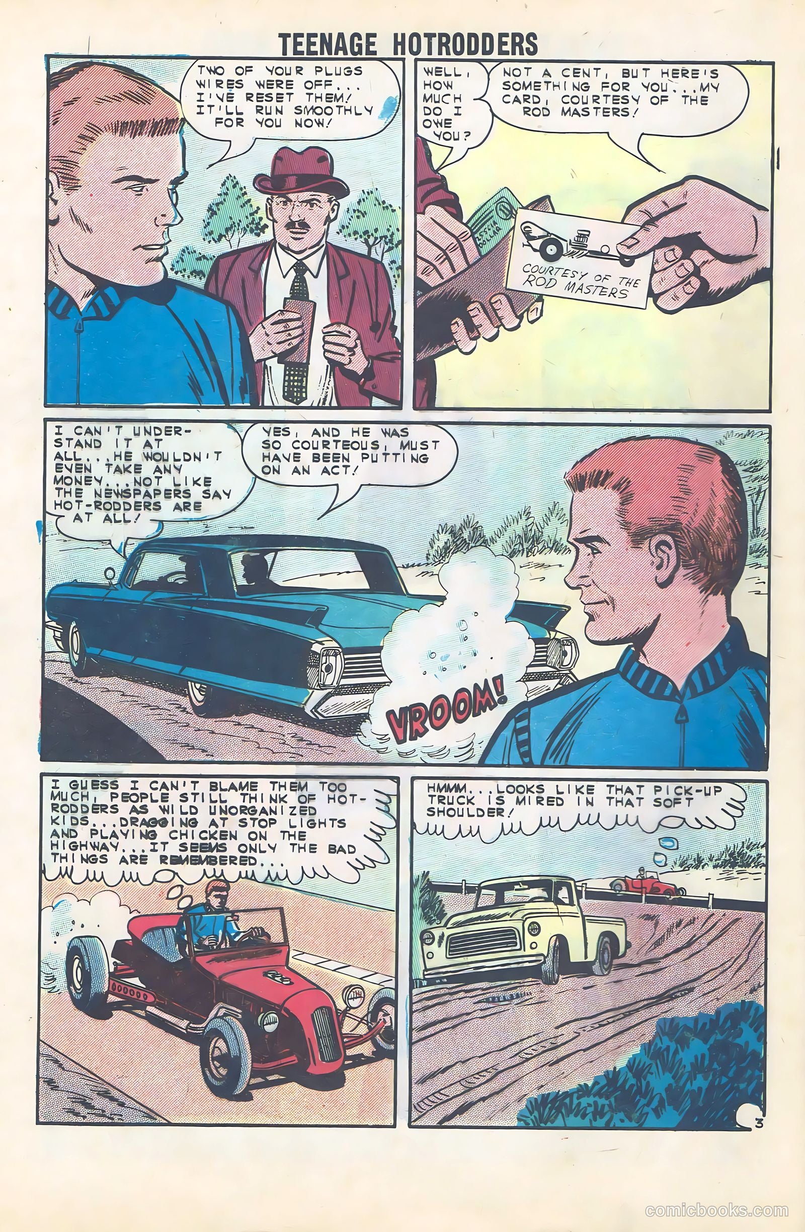 Teenage Hotrodders #3 — page 28 of 36