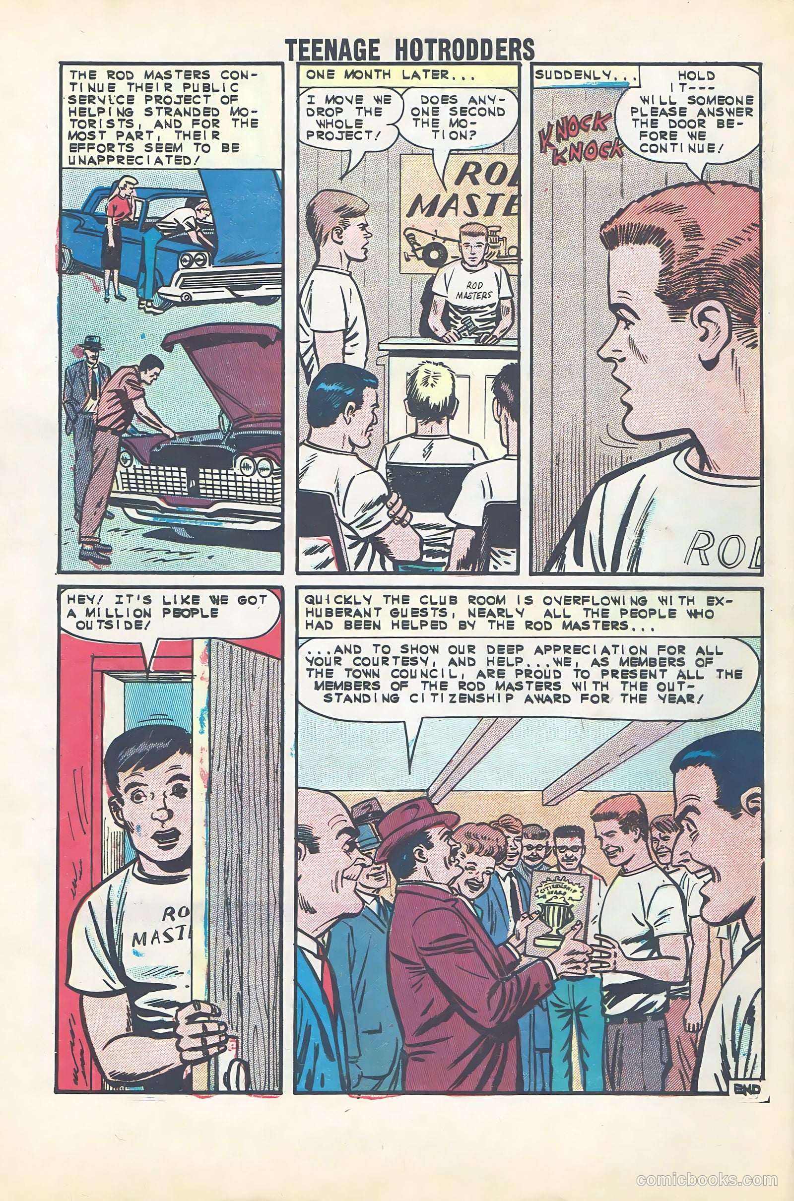 Teenage Hotrodders #3 — page 32 of 36
