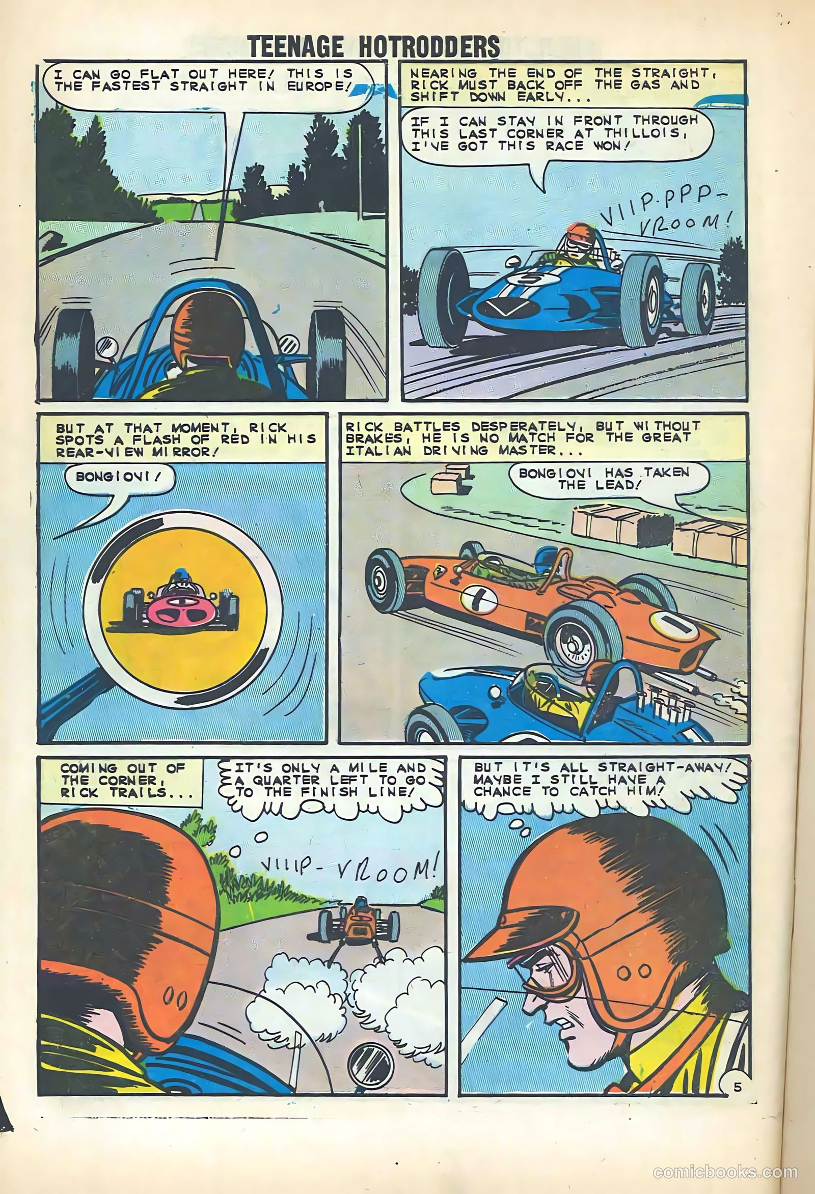 Teenage Hotrodders #4 — page 8 of 36