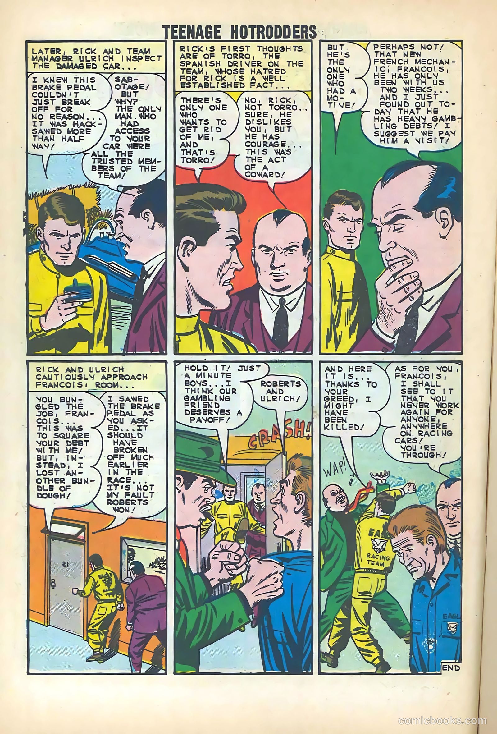 Teenage Hotrodders #4 — page 10 of 36