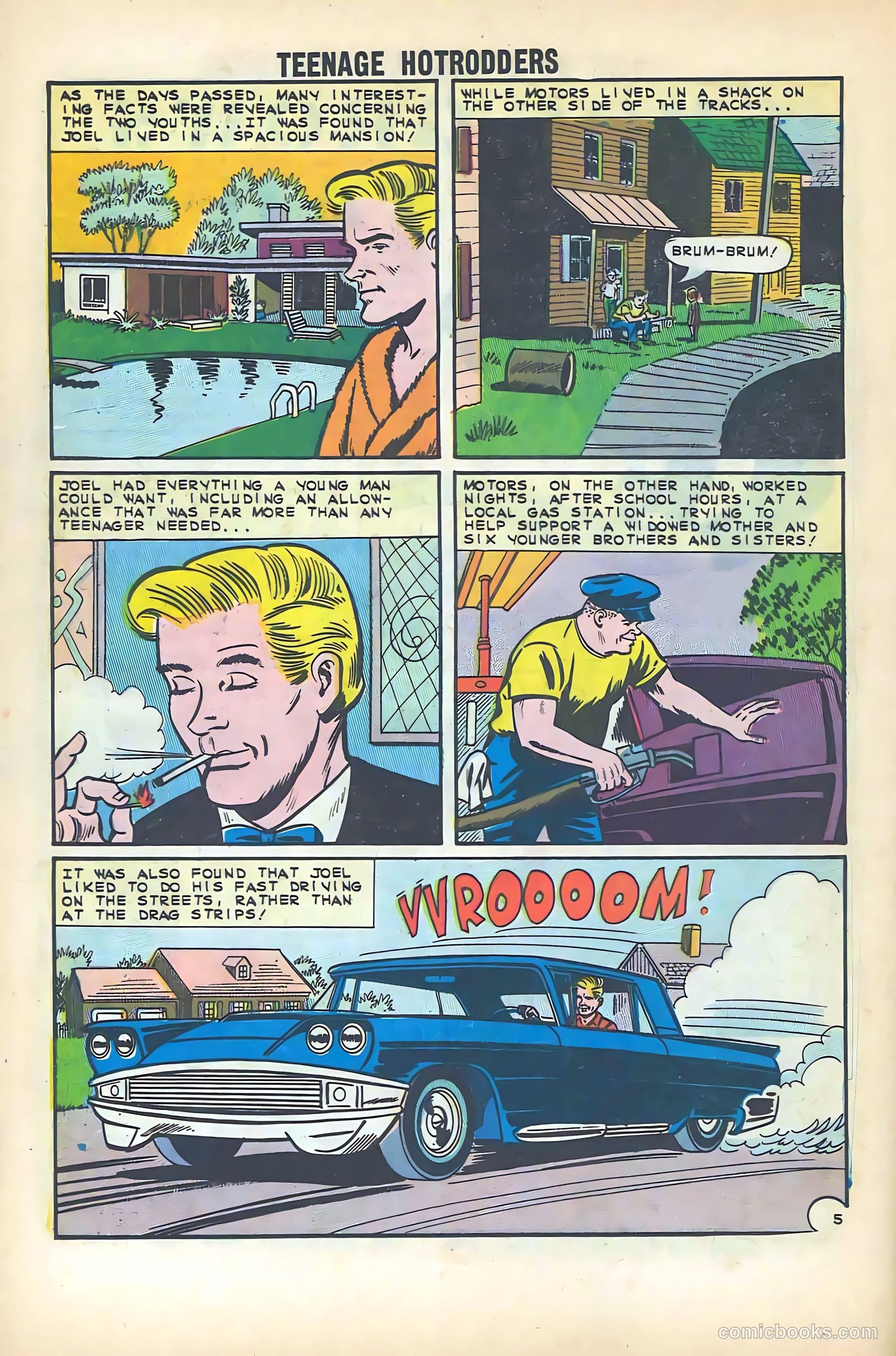 Teenage Hotrodders #4 — page 16 of 36