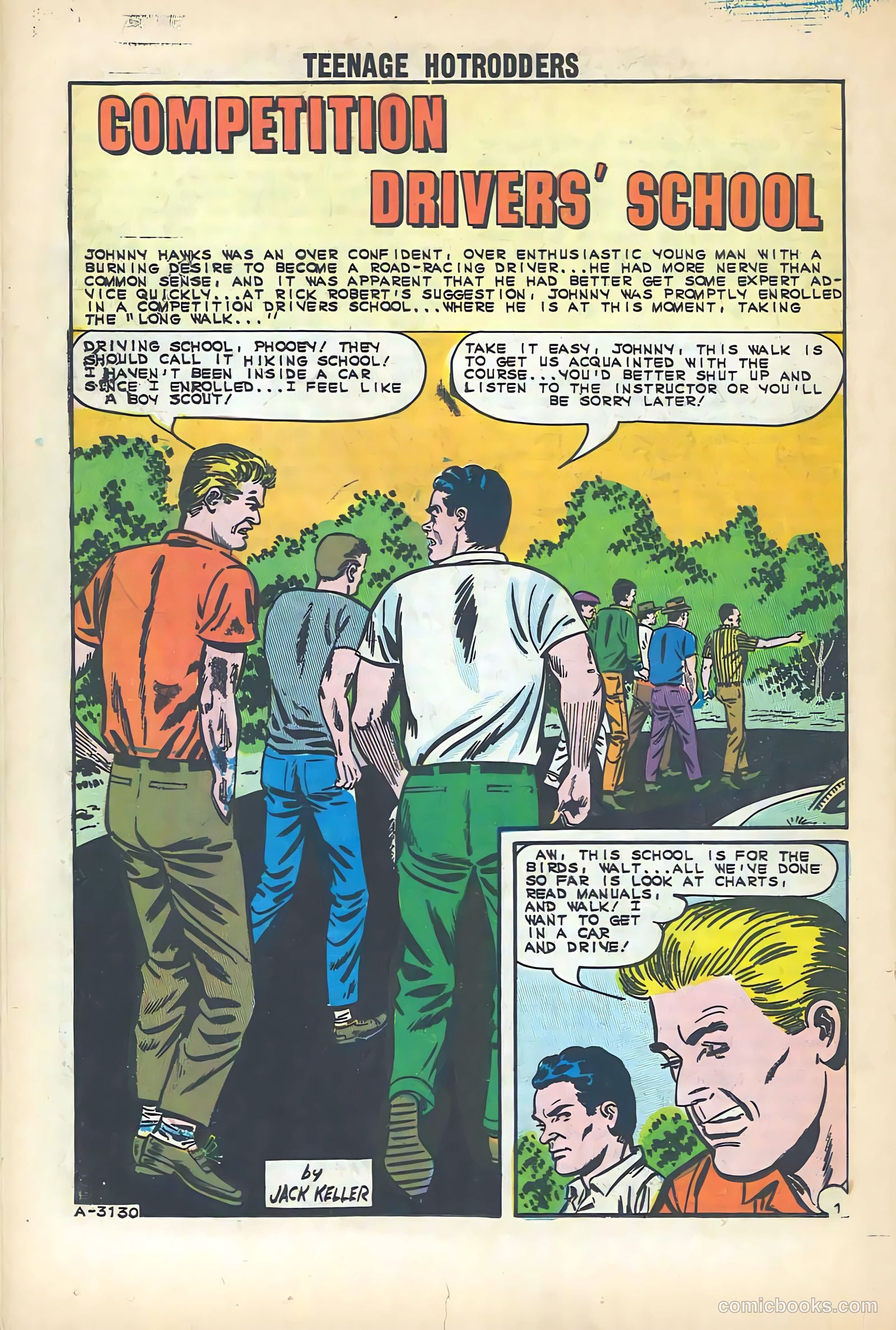 Teenage Hotrodders #4 — page 20 of 36