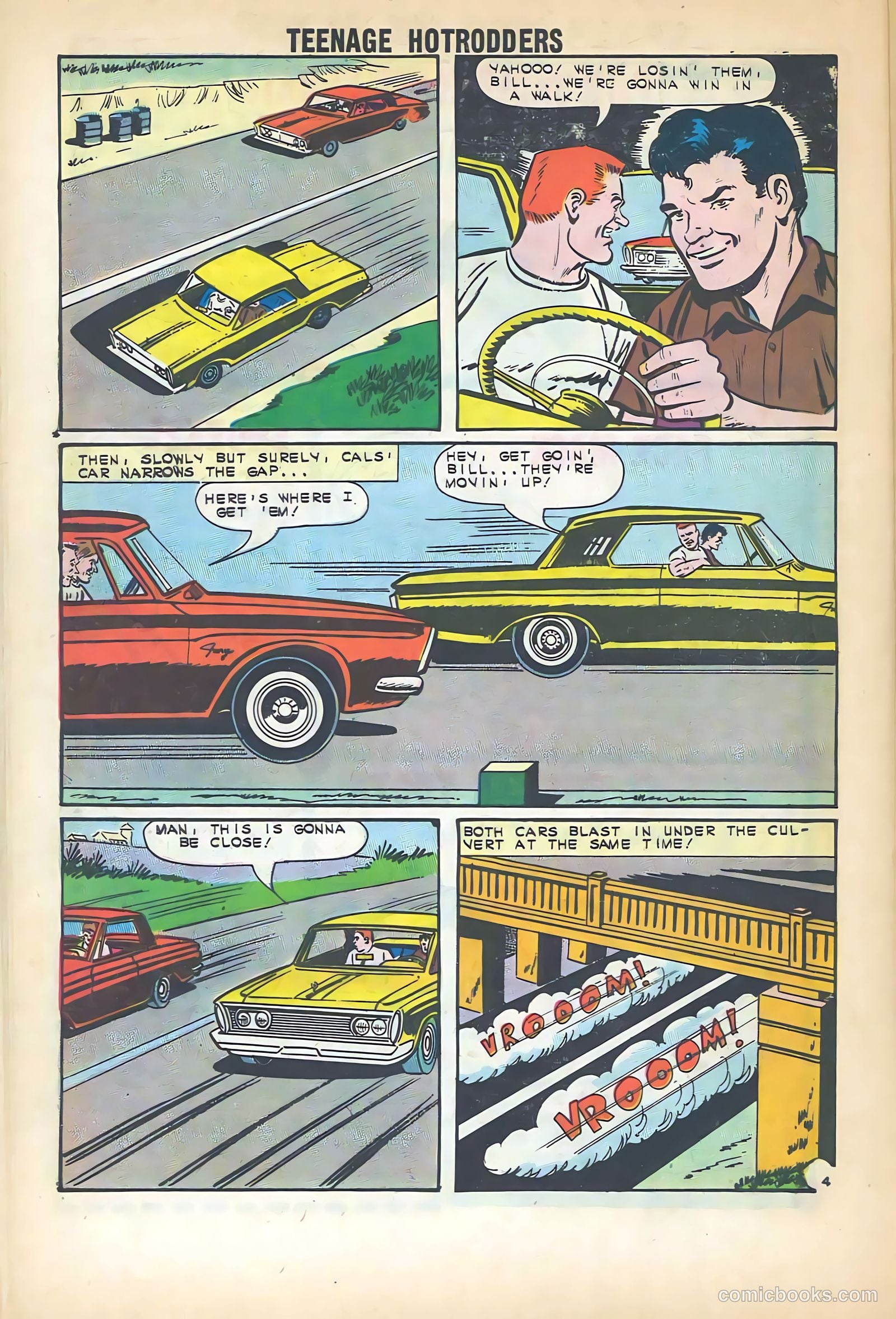 Teenage Hotrodders #4 — page 32 of 36